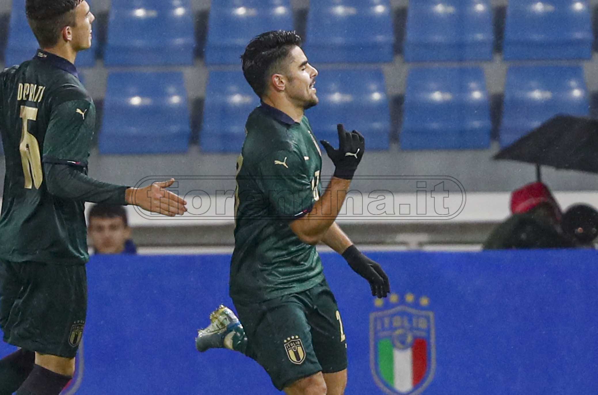 Sottil si gode il gol con l'Italia Under 21: "Azzurri vibes" (FOTO)