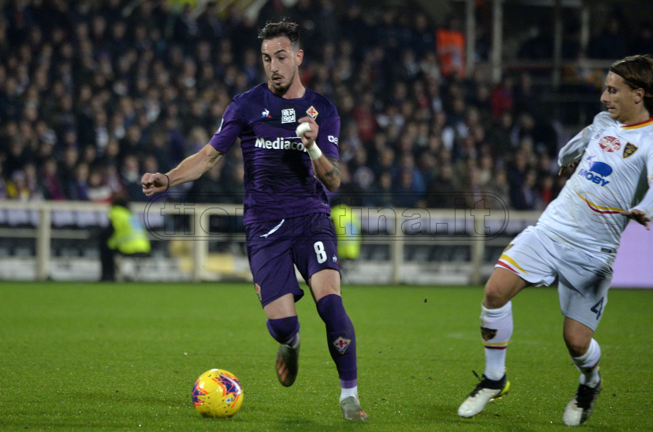 FIORENTINA-LECCE 30-11-2019 GAETANO CASTROVILLI. GALASSI SILVANO/SILPRESS