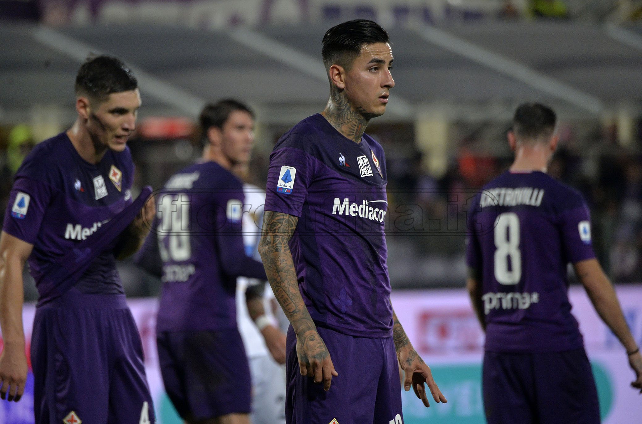 FIORENTINA-LECCE 30-11-2019 ERICK PULGAR. GALASSI SILVANO/SILPRESS