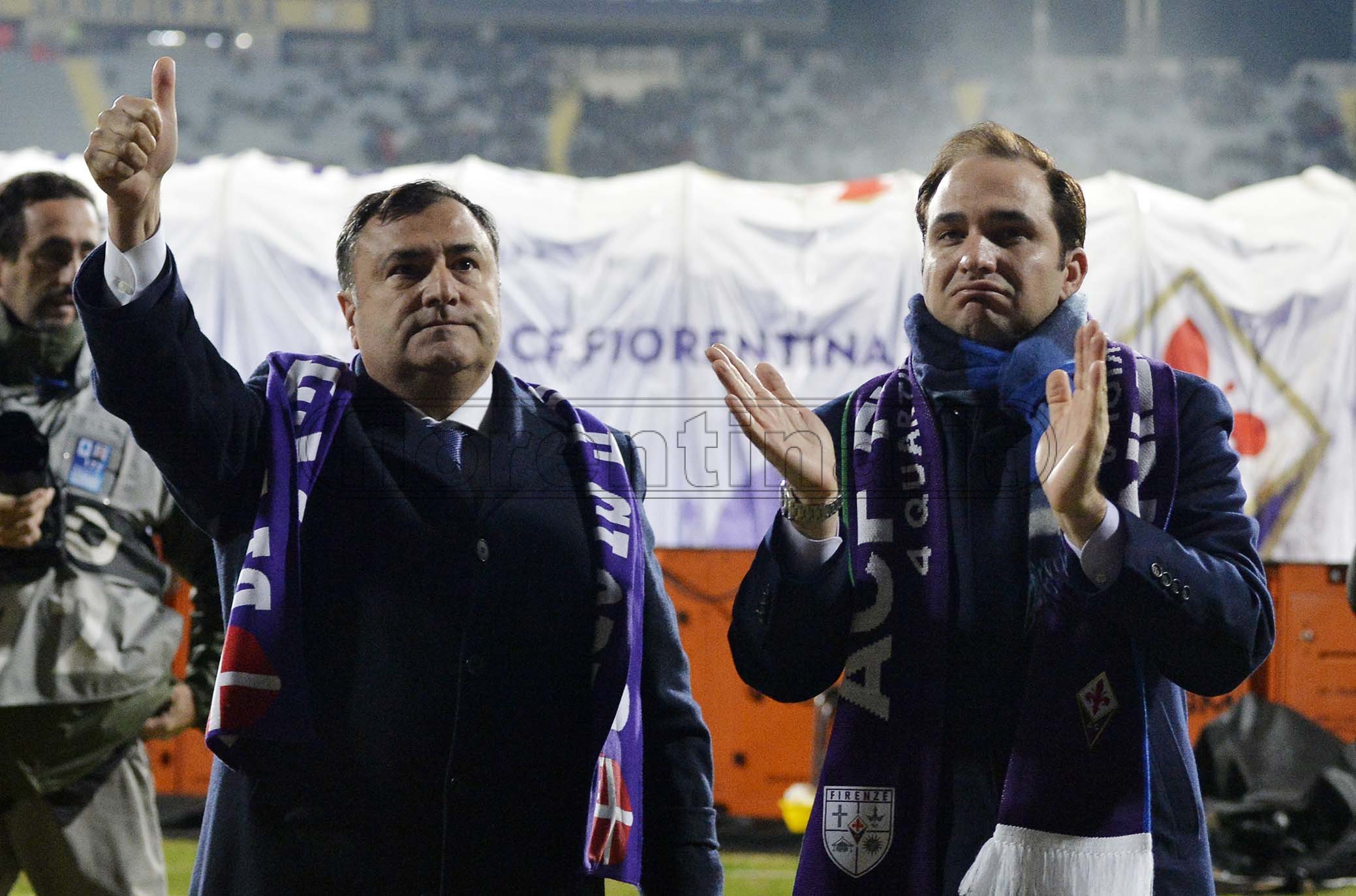 FIORENTINA-LECCE 30-11-2019 JOSEPH COMMISSO E JOE BARONE. GALASSI SILVANO/SILPRESS