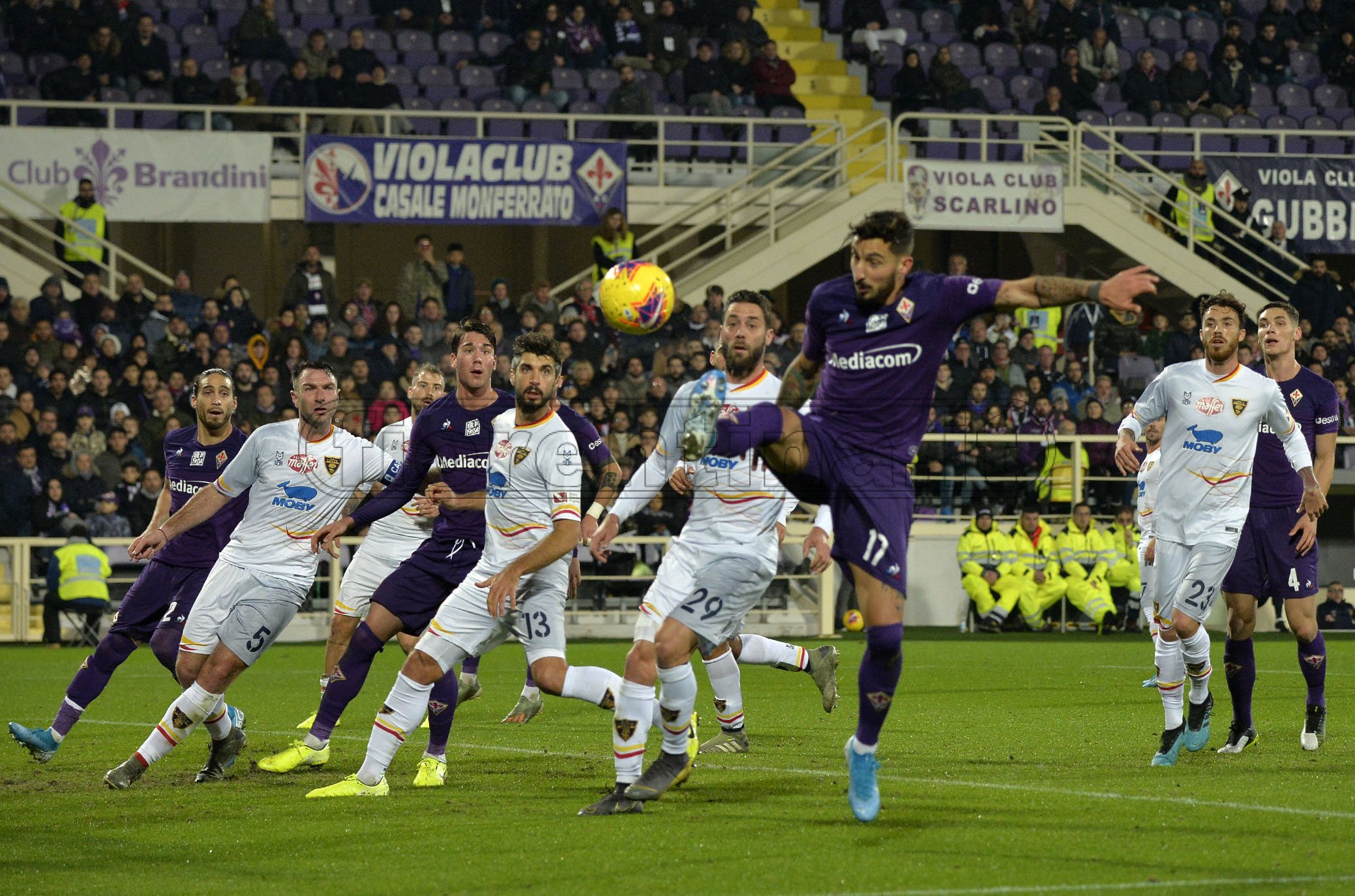 FIORENTINA-LECCE 30-11-2019 FEDERICO CECCHERINI. GALASSI SILVANO/SILPRESS