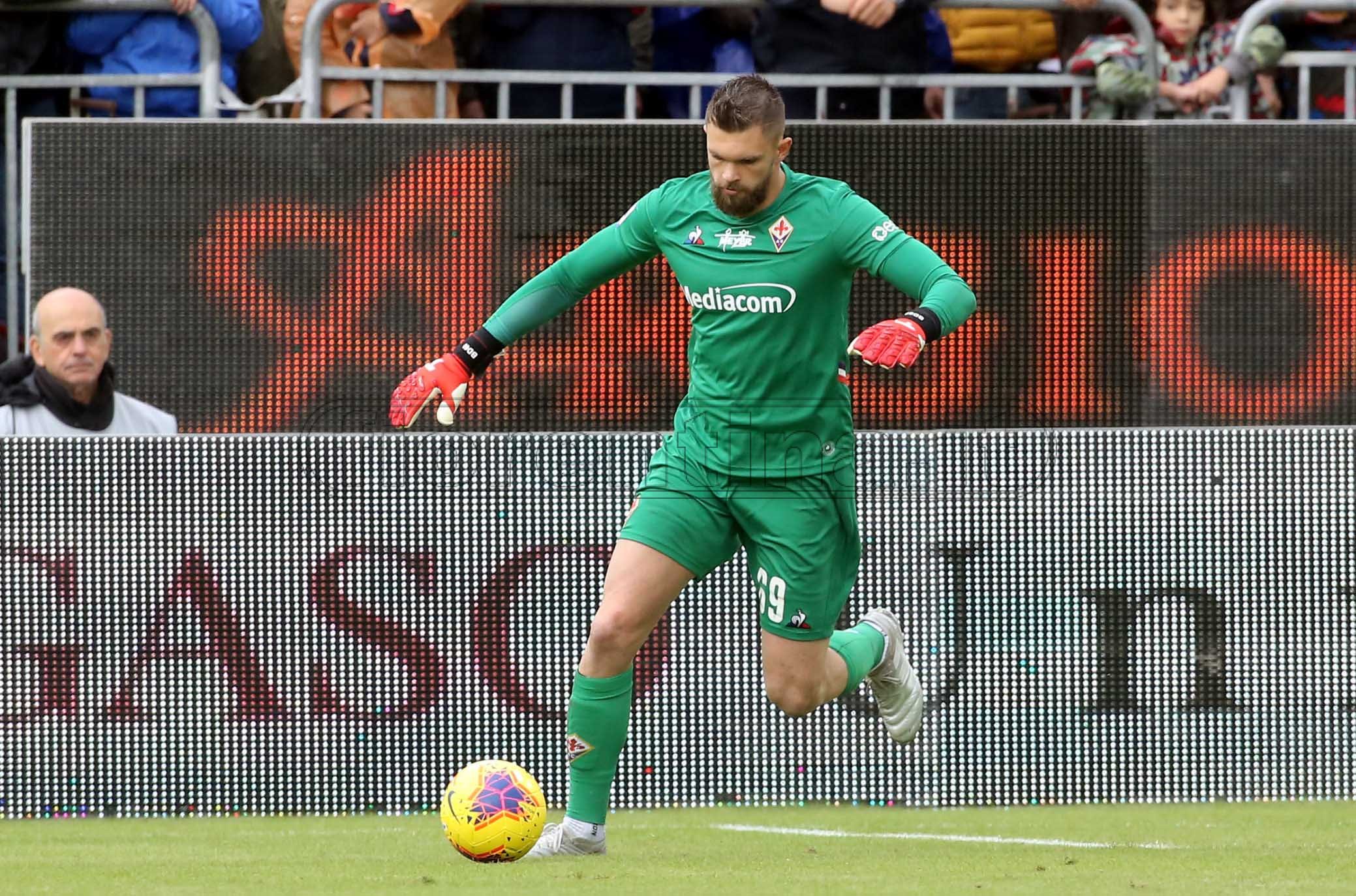 Dragowski, il saluto a Beppe Iachini: "Grazie di tutto mister. In bocca al lupo"