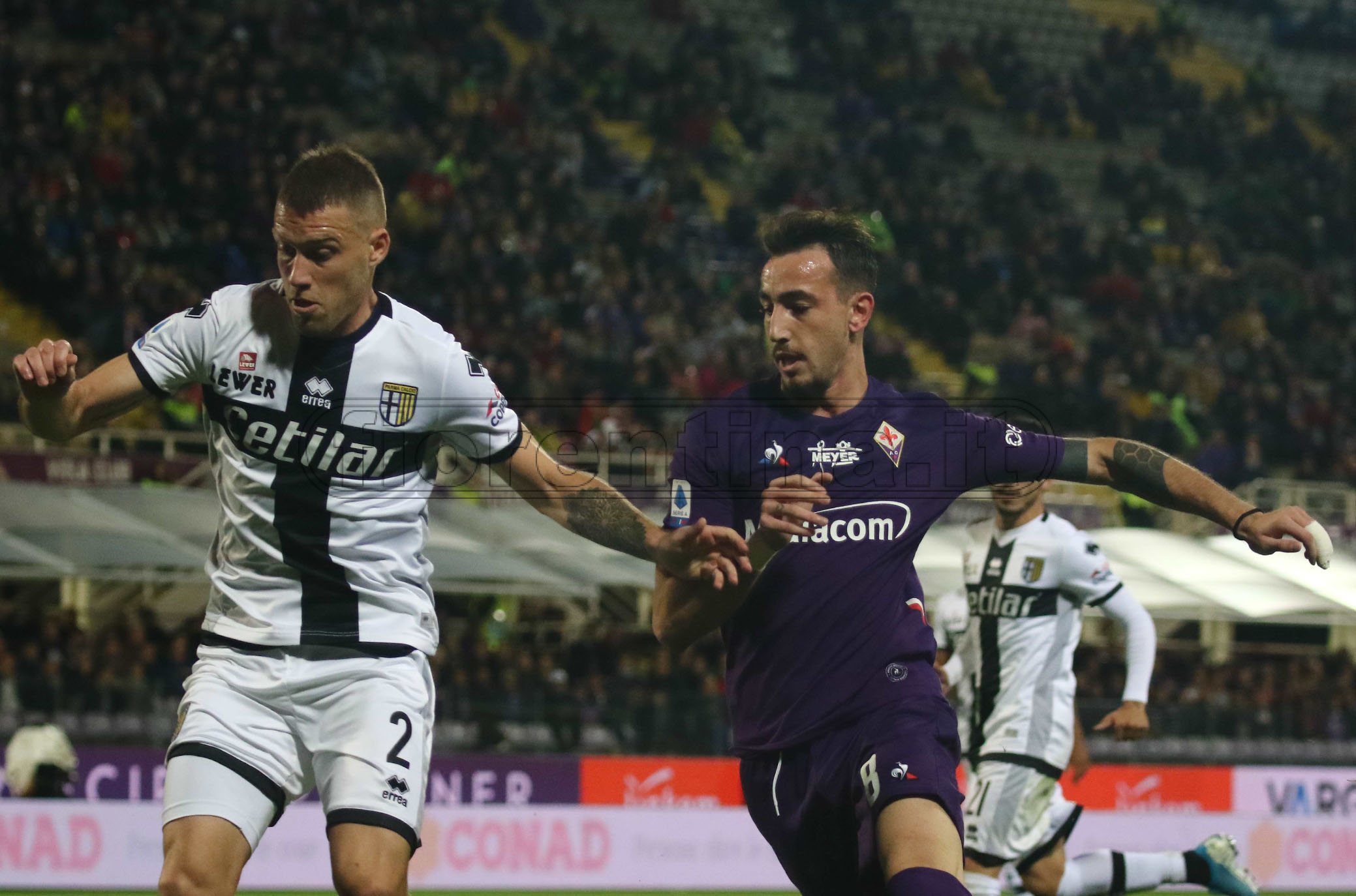 Parma-Fio a confronto: entrambe meglio fuori casa. Cornelius-Kulu record di gol e assist