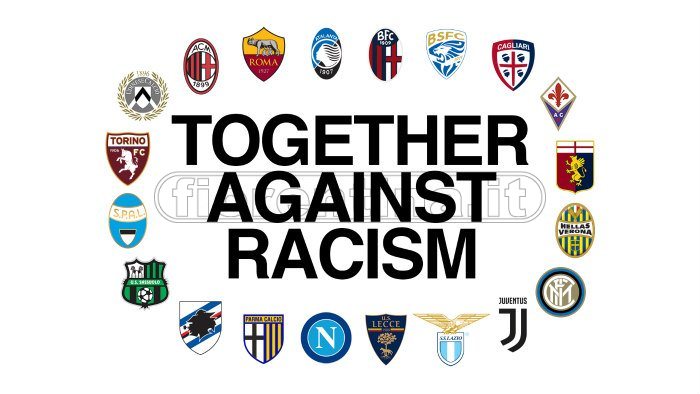 Serie A unita contro il razzismo. La lettera firmata da tutte le squadre