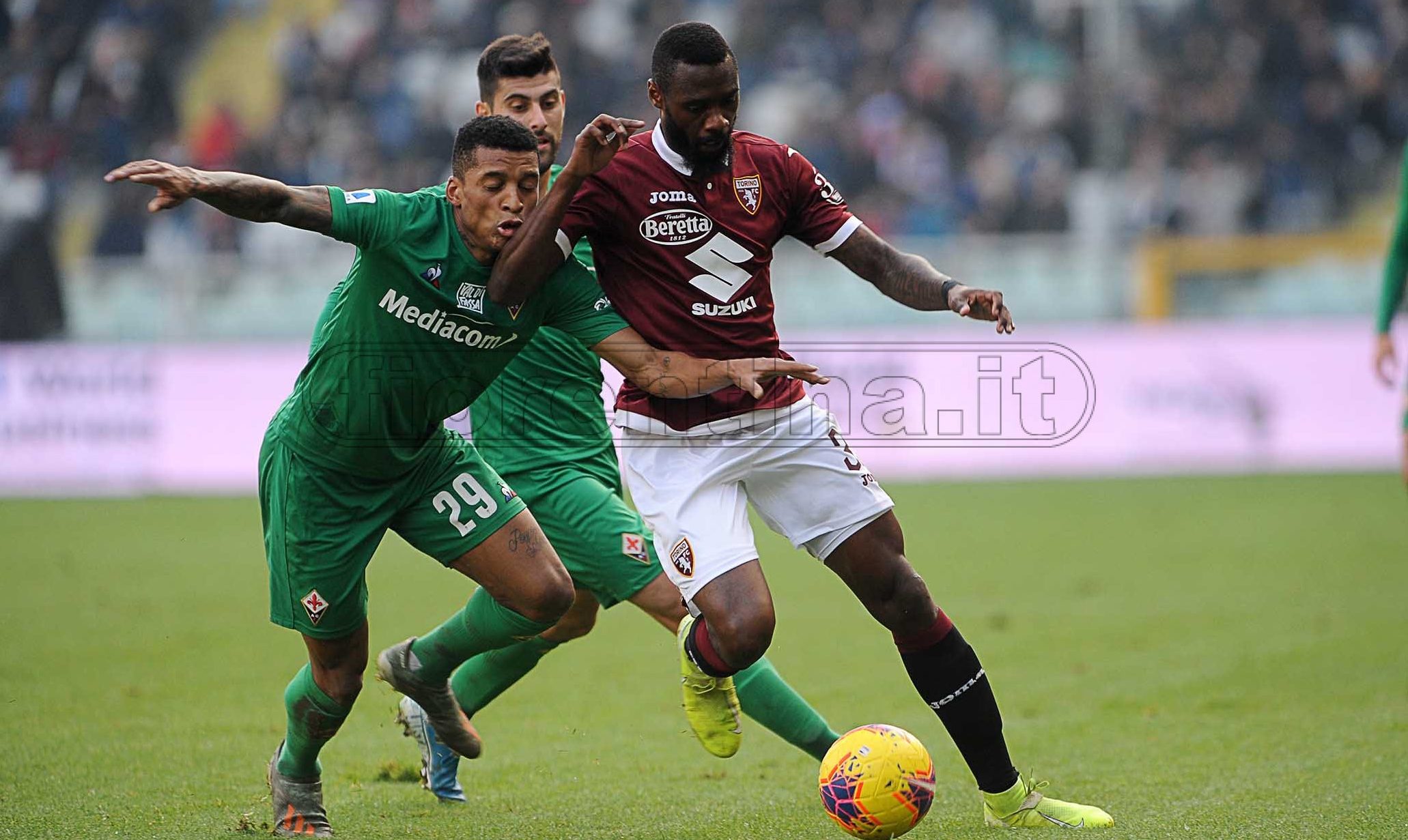 PAGELLE A CONFRONTO: Si salva solo Castrovilli. Male Ghezzal-Dalbert