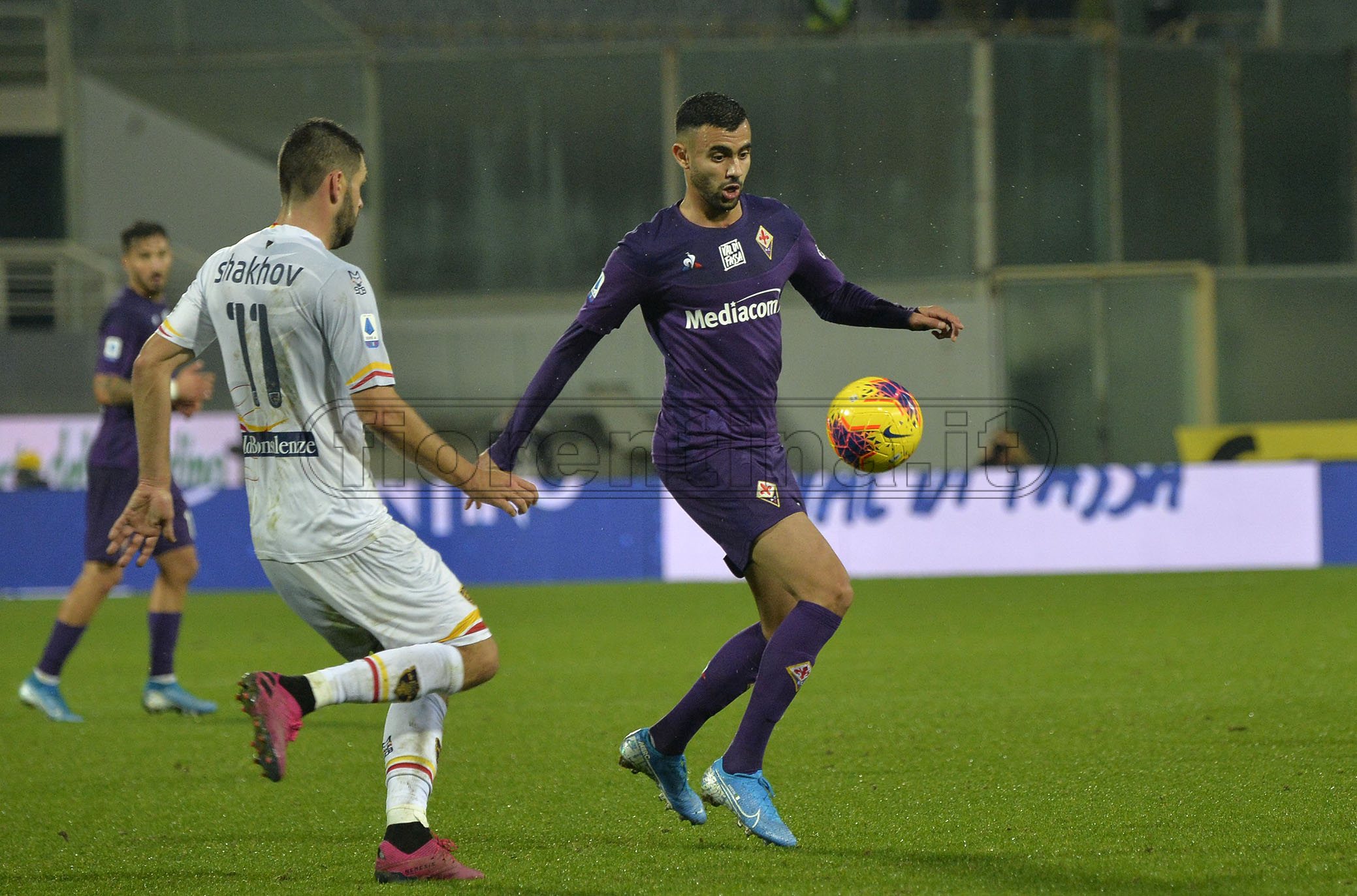 FIORENTINA-LECCE 30-11-2019 GHEZZAL. GALASSI SILVANOSILPRESS