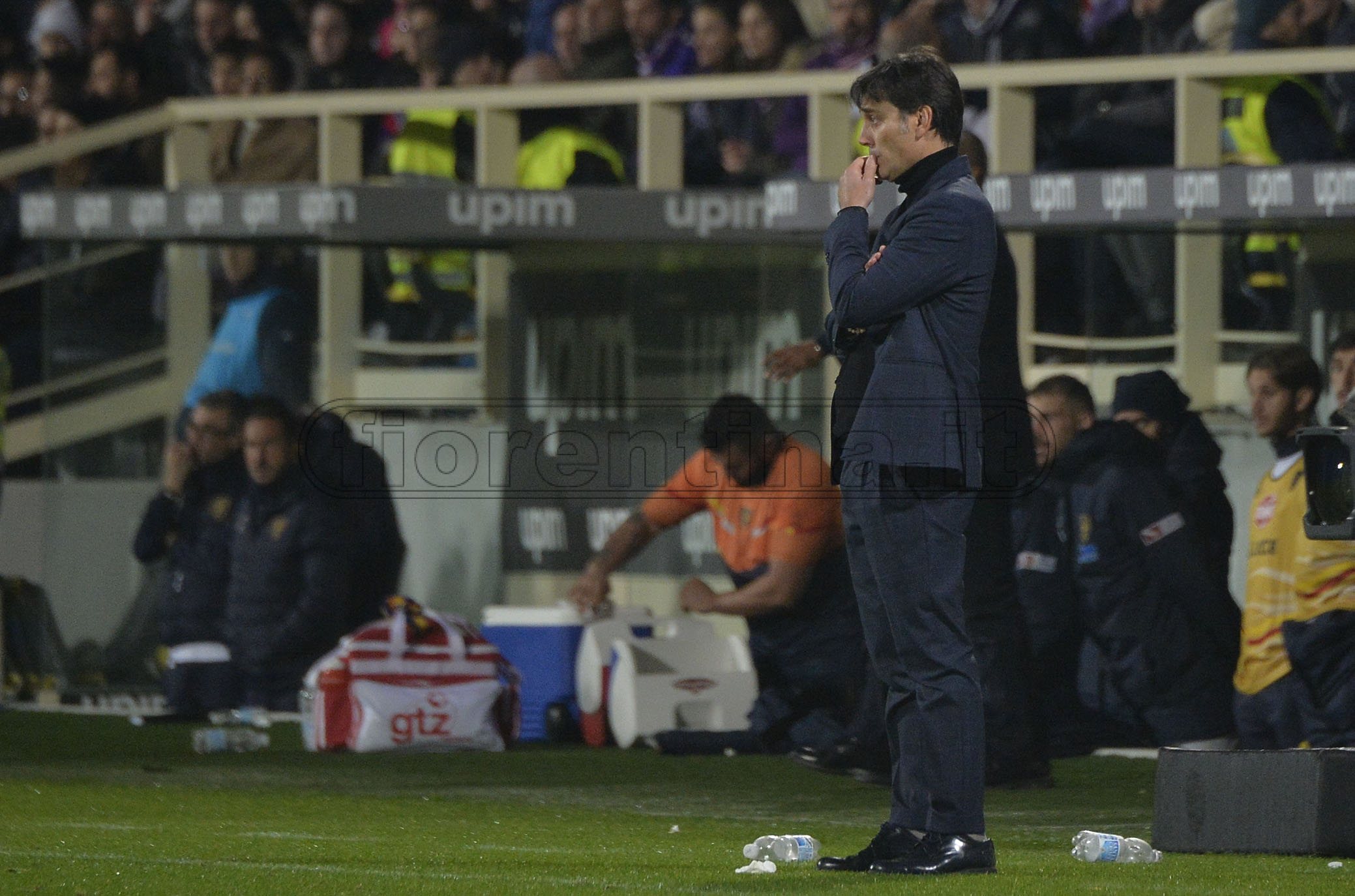 FIORENTINA-LECCE 30-11-2019 VINCENZO MONTELLA. GALASSI SILVANOSILPRESS