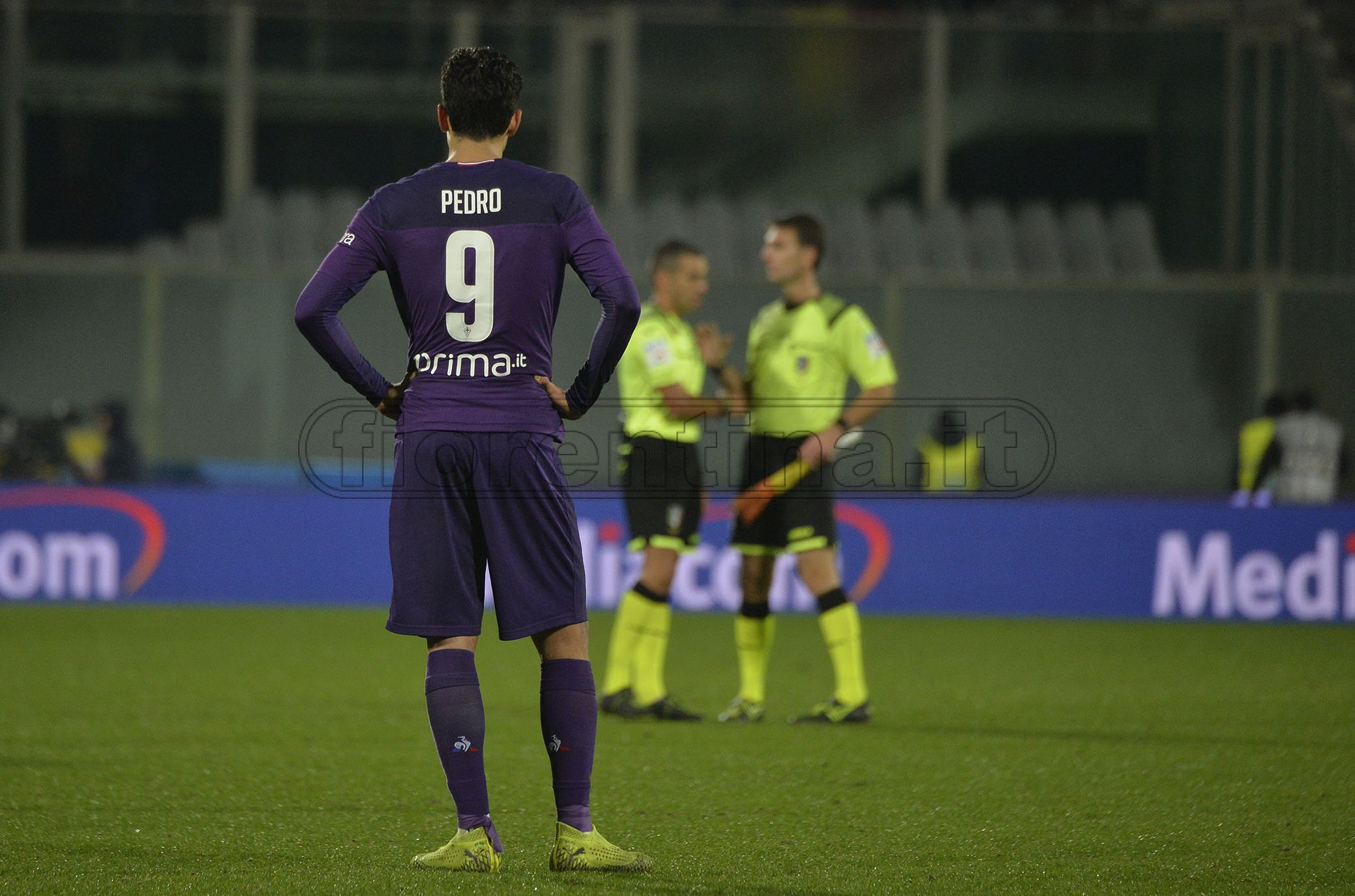 FIORENTINA-LECCE 30-11-2019 PEDRO DELUSIONE. GALASSI SILVANOSILPRESS