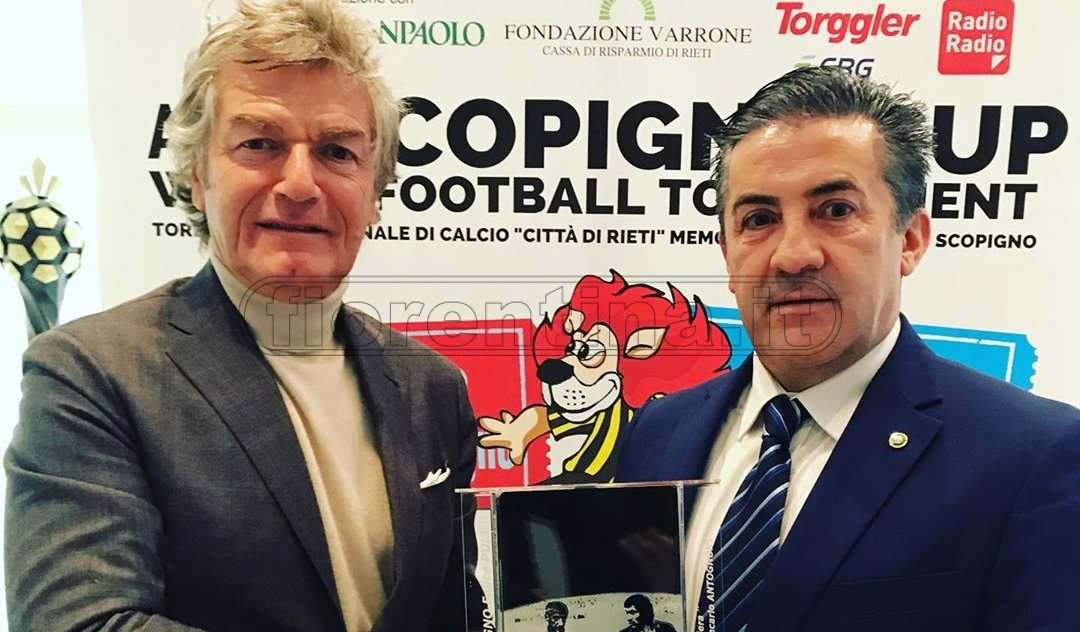 Antognoni riceve il premio alla carriera "Manlio Scopigno e Felice Pulici" (FOTO)
