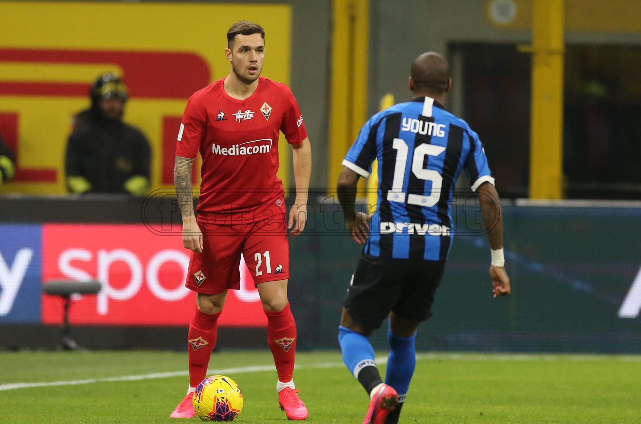 INTER - FIORENTINA COPPA ITALIA 29-01-2020 POL LIROLA. SILPRESS