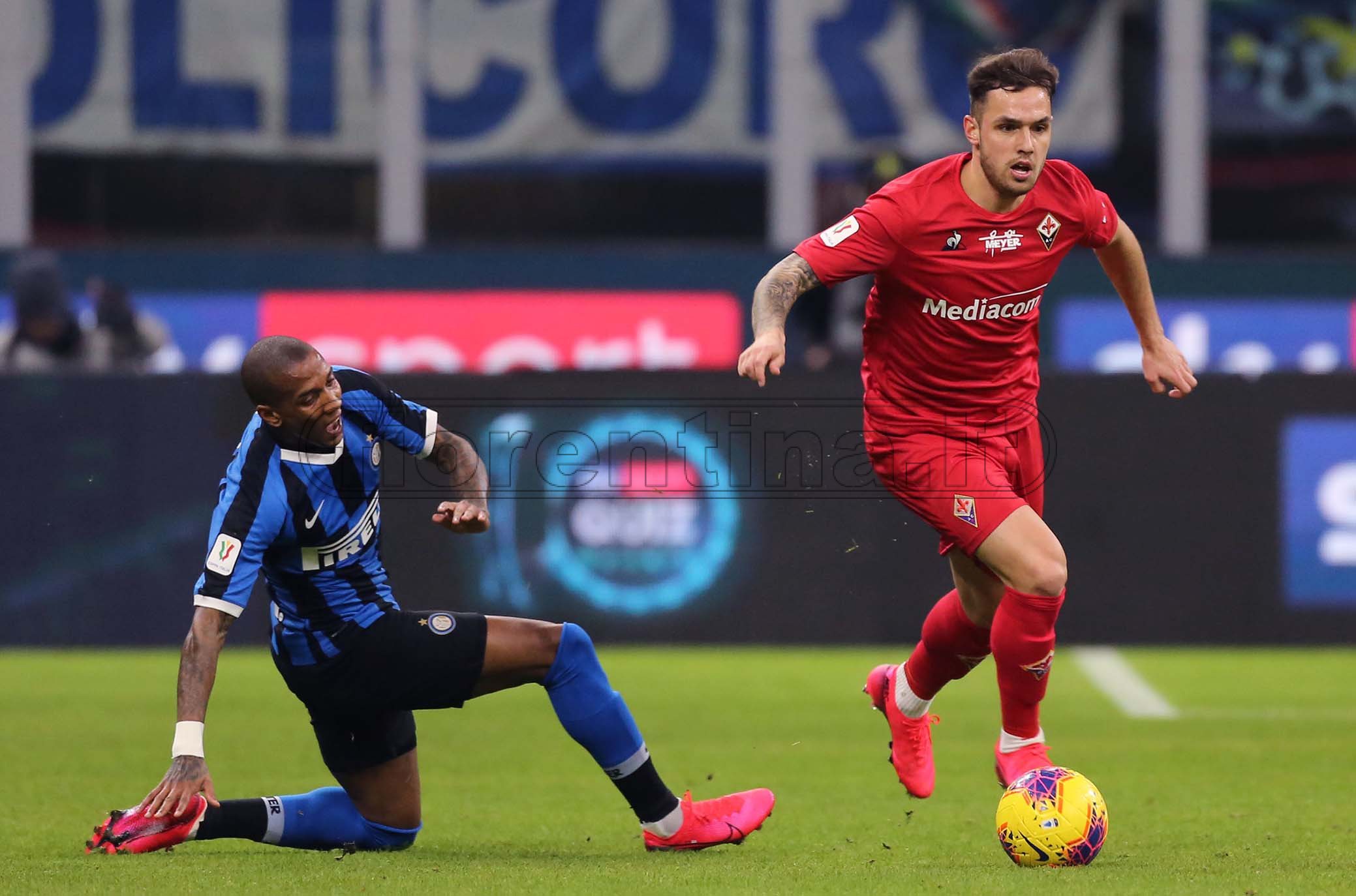 INTER - FIORENTINA COPPA ITALIA 29-01-2020 POL LIROLA. SILPRESS