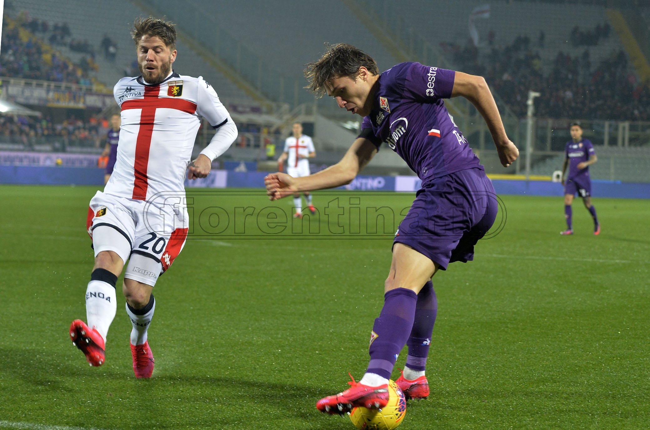 FIORENTINA - GENOA 25-01-2020 FEDERICO CHIESA. GALASSI SILVANO/SLPRESS