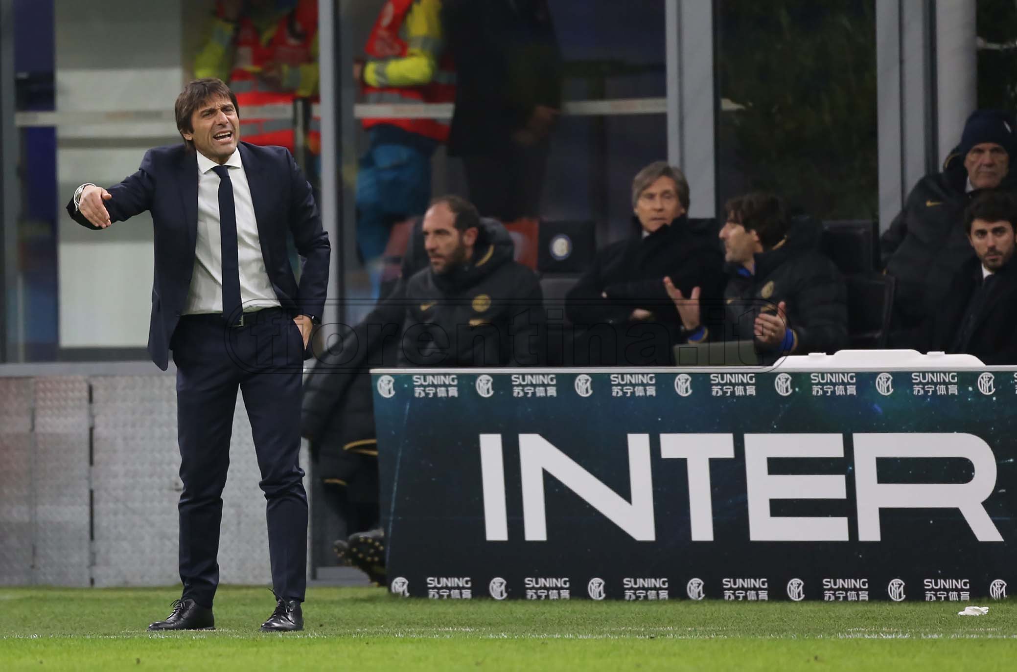 INTER - FIORENTINA COPPA ITALIA 29-01-2020 ANTONIO CONTE. SILPRESS
