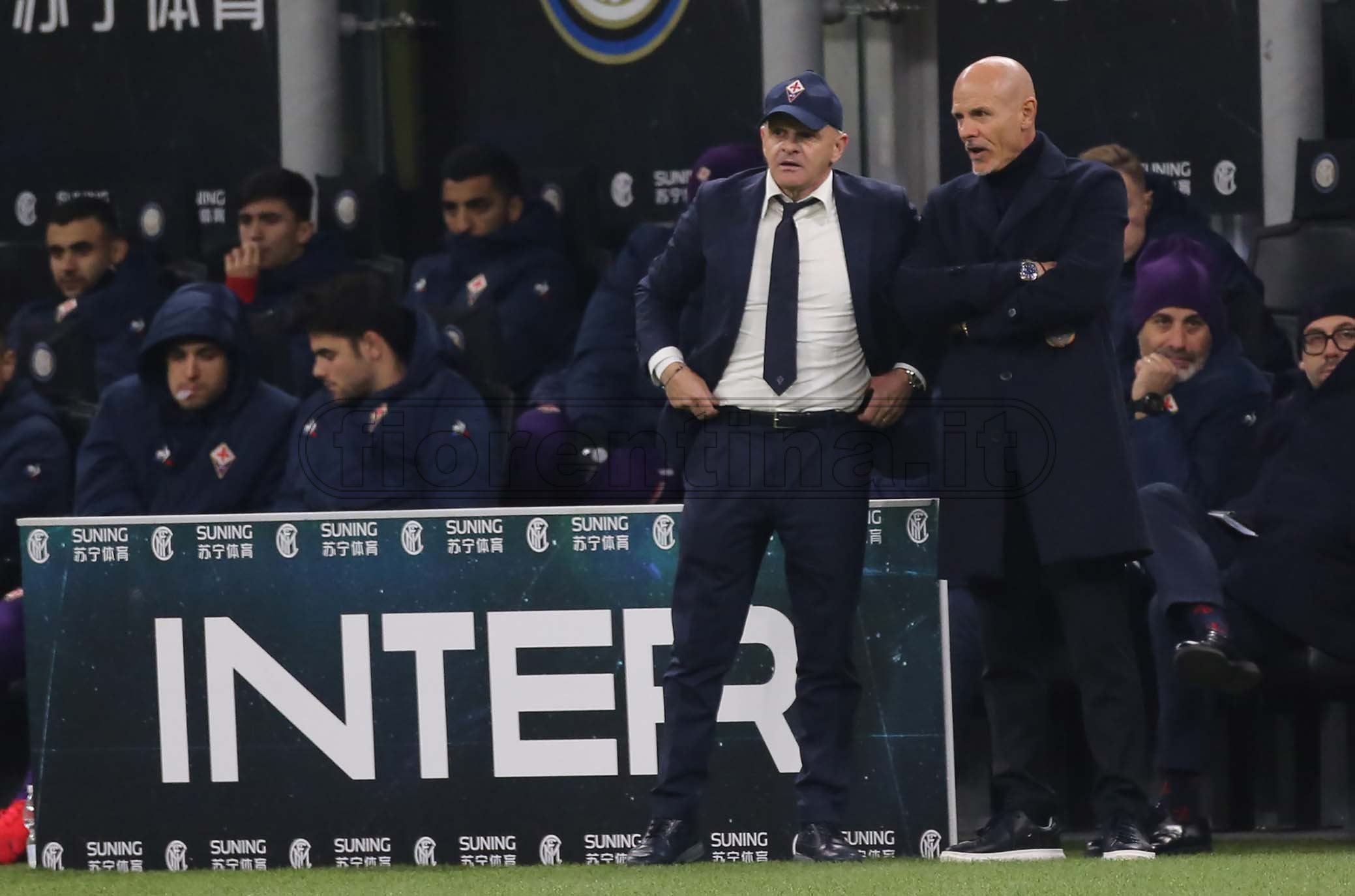 INTER - FIORENTINA COPPA ITALIA 29-01-2020 GIUSEPPE BEPPE IACHINI. SILPRESS