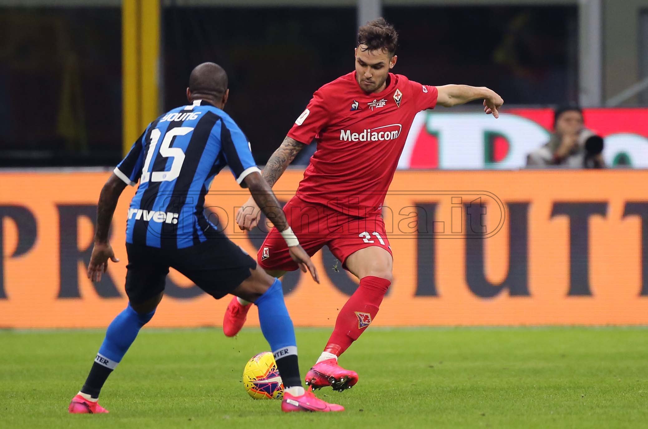 INTER - FIORENTINA COPPA ITALIA 29-01-2020 POL LIROLA. SILPRESS
