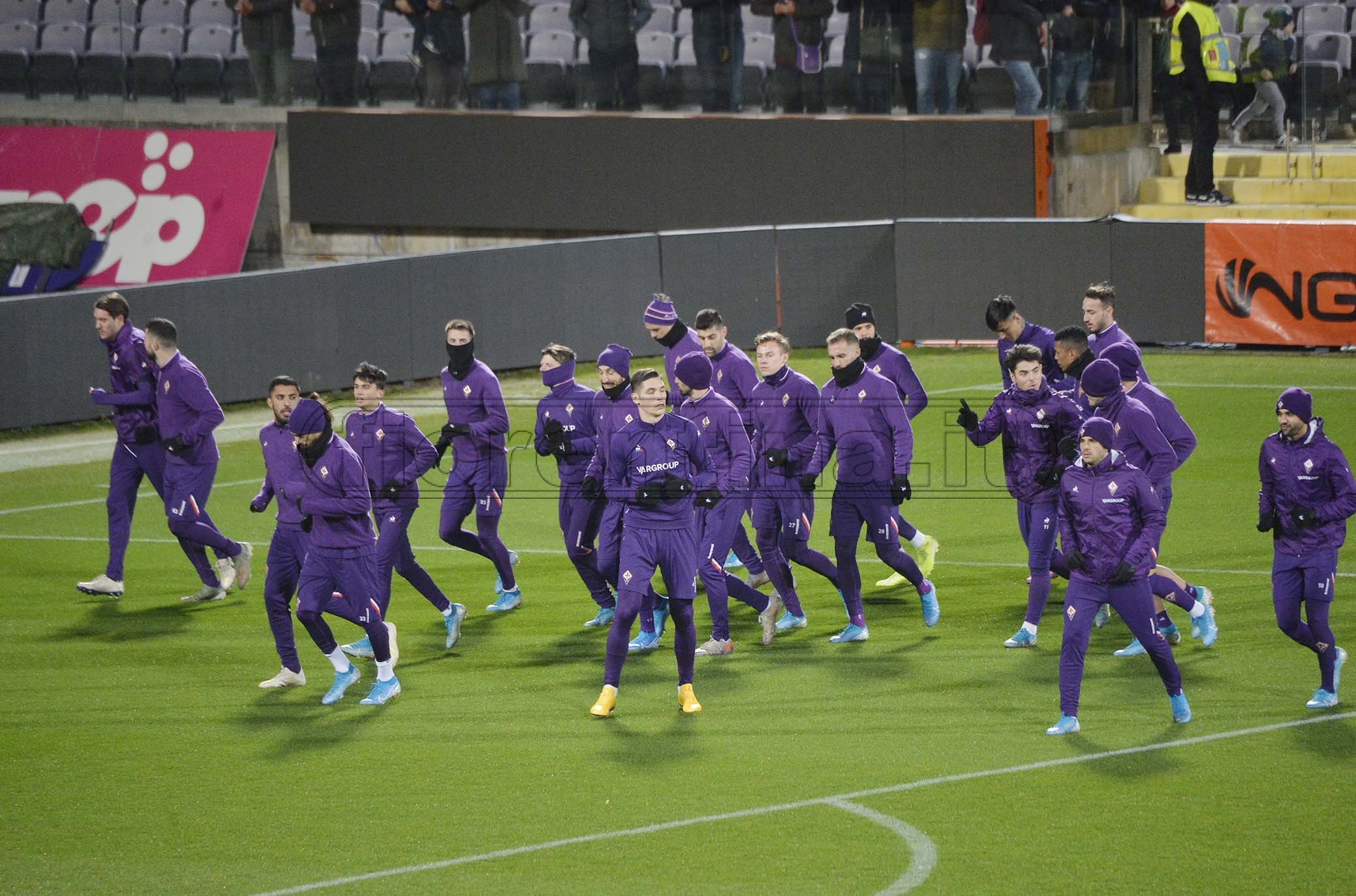 Fiorentina, il programma di oggi