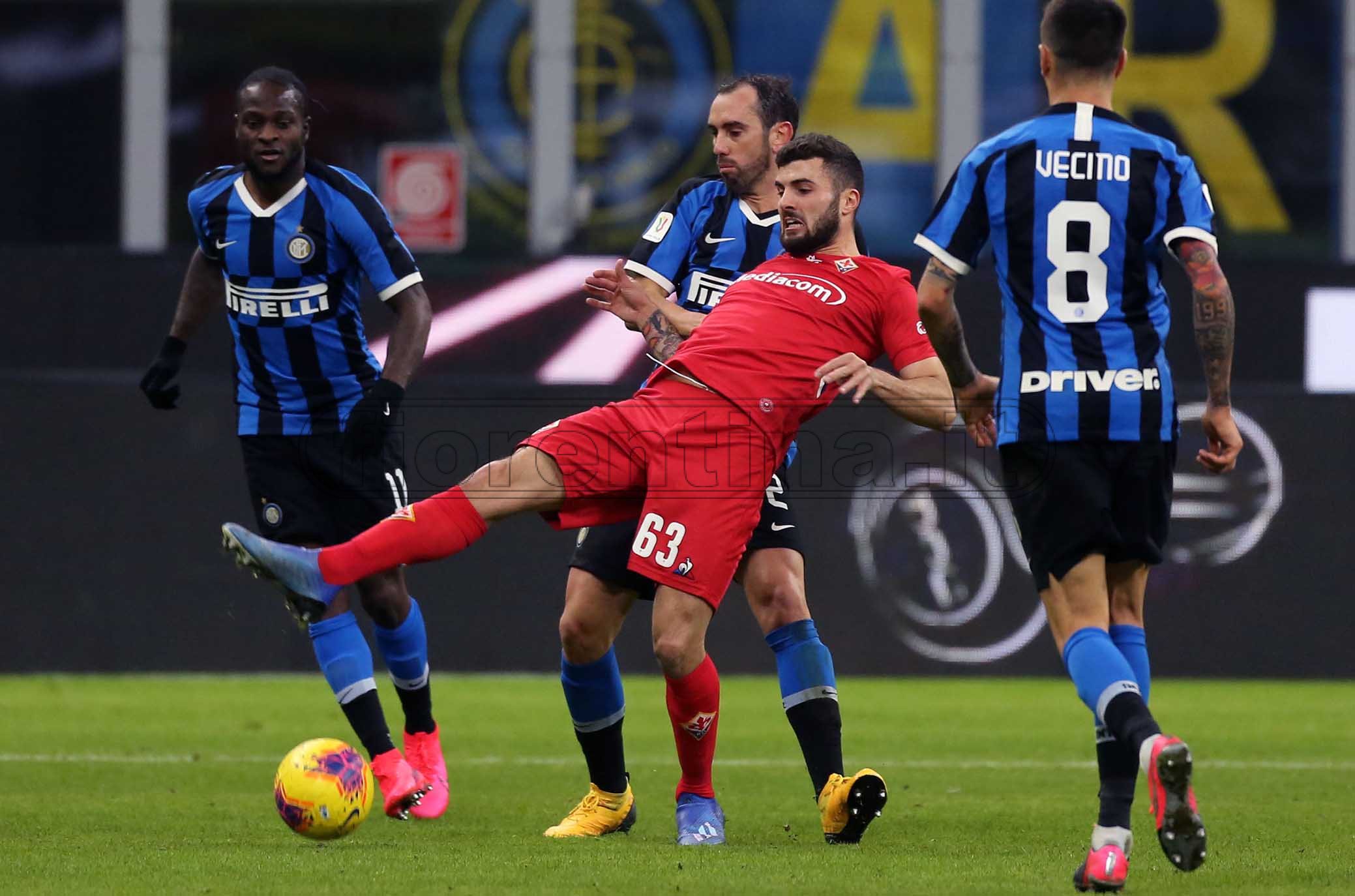 INTER - FIORENTINA COPPA ITALIA 29-01-2020 PATRICK CUTRONE. SILPRESS