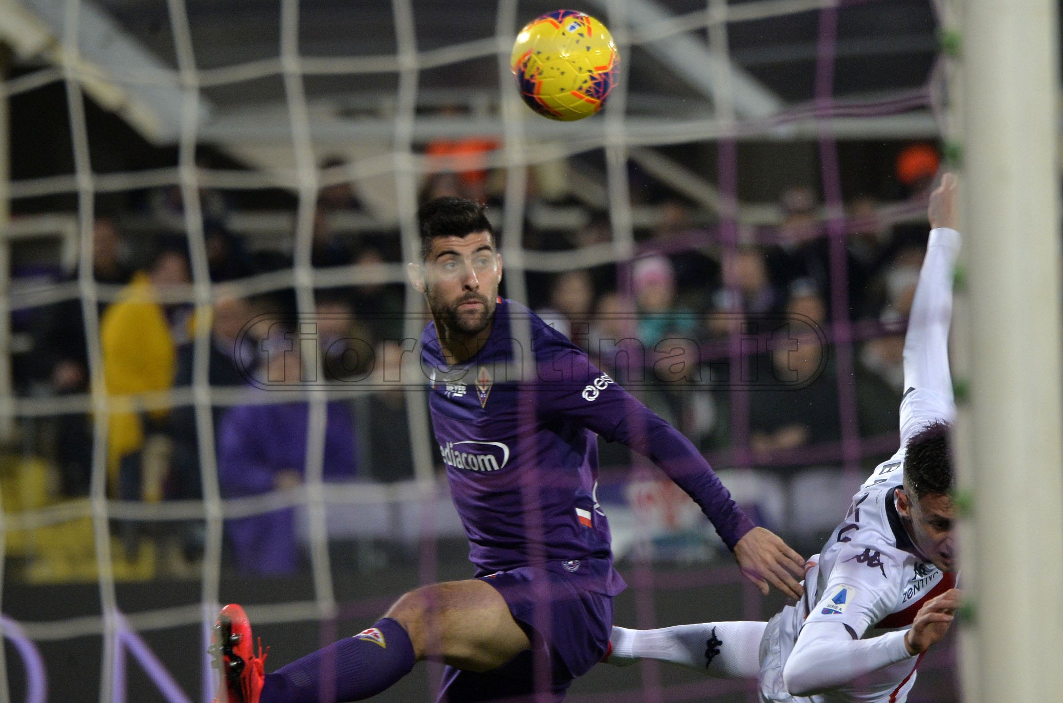 FIORENTINA - GENOA 25-01-2020 MARCO BENASSI. GALASSI SILVANO/SLPRESS