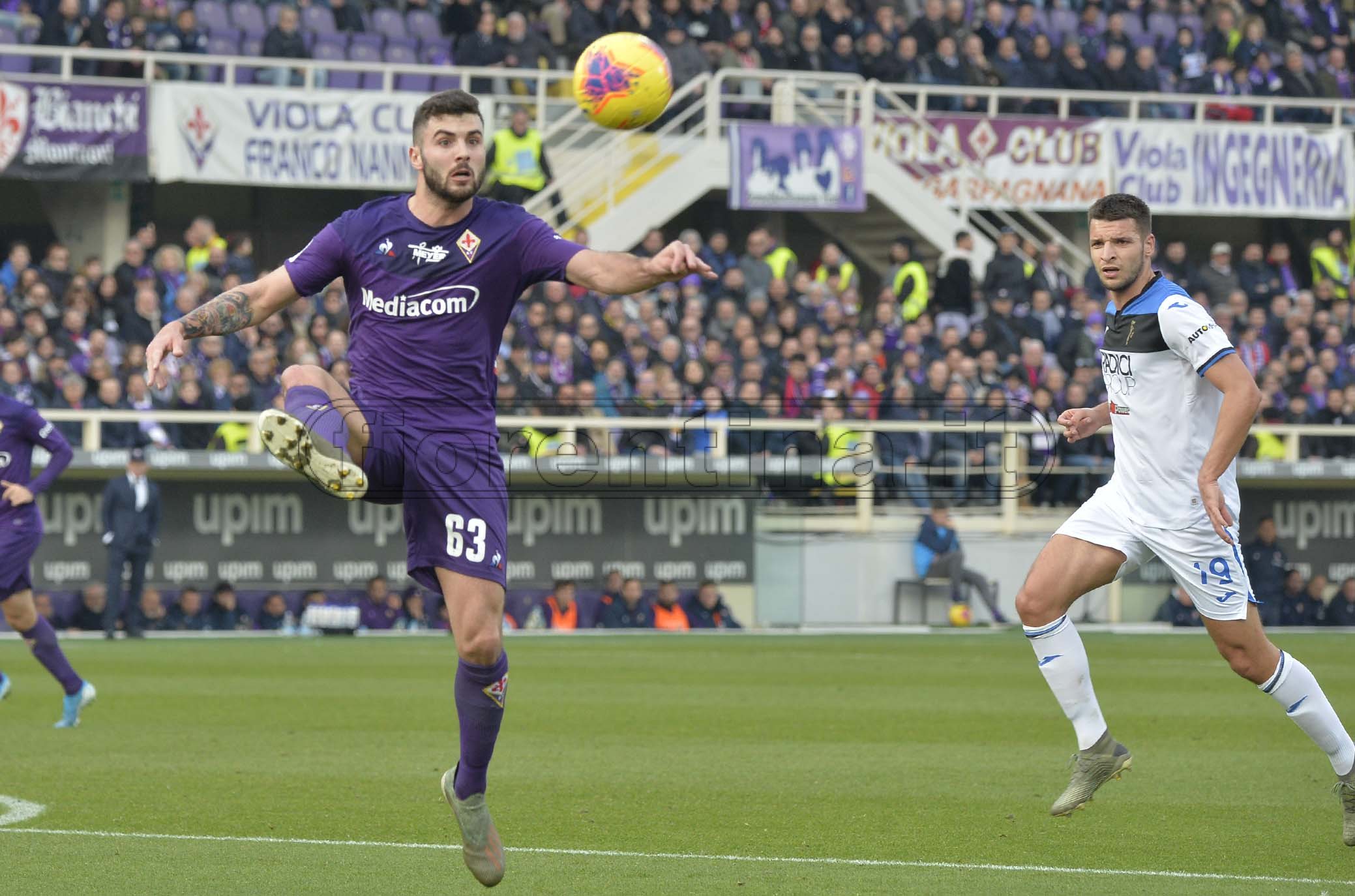 FIORENTINA - ATALANTA COPPA ITALIA 15-01-2020. PATRICK CUTRONE. GALASSI SILVANO/SILPRESS