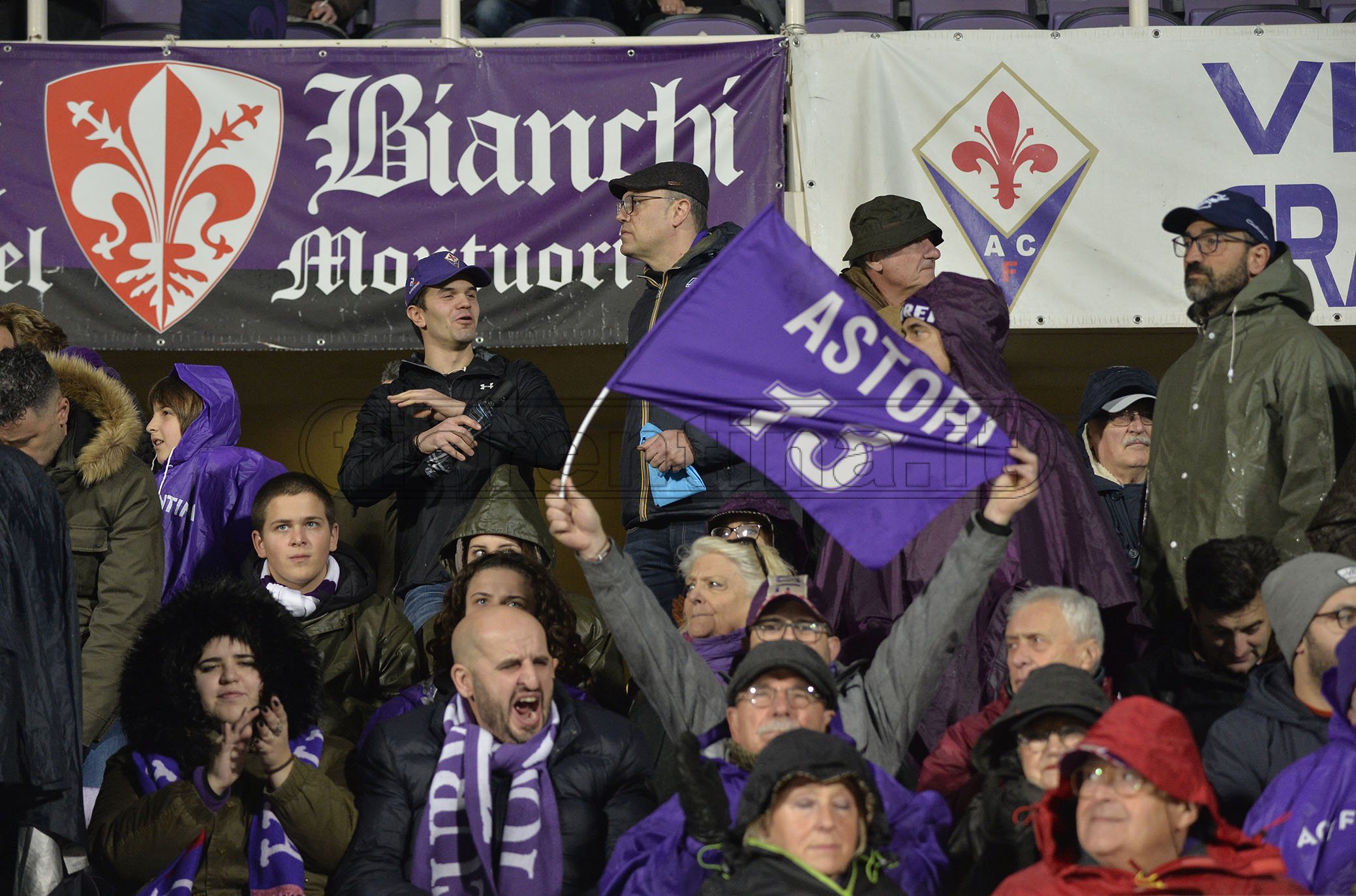 FIORENTINA - GENOA 25-01-2020 TIFOSI FIORENTINA. GALASSI SILVANO/SLPRESS
