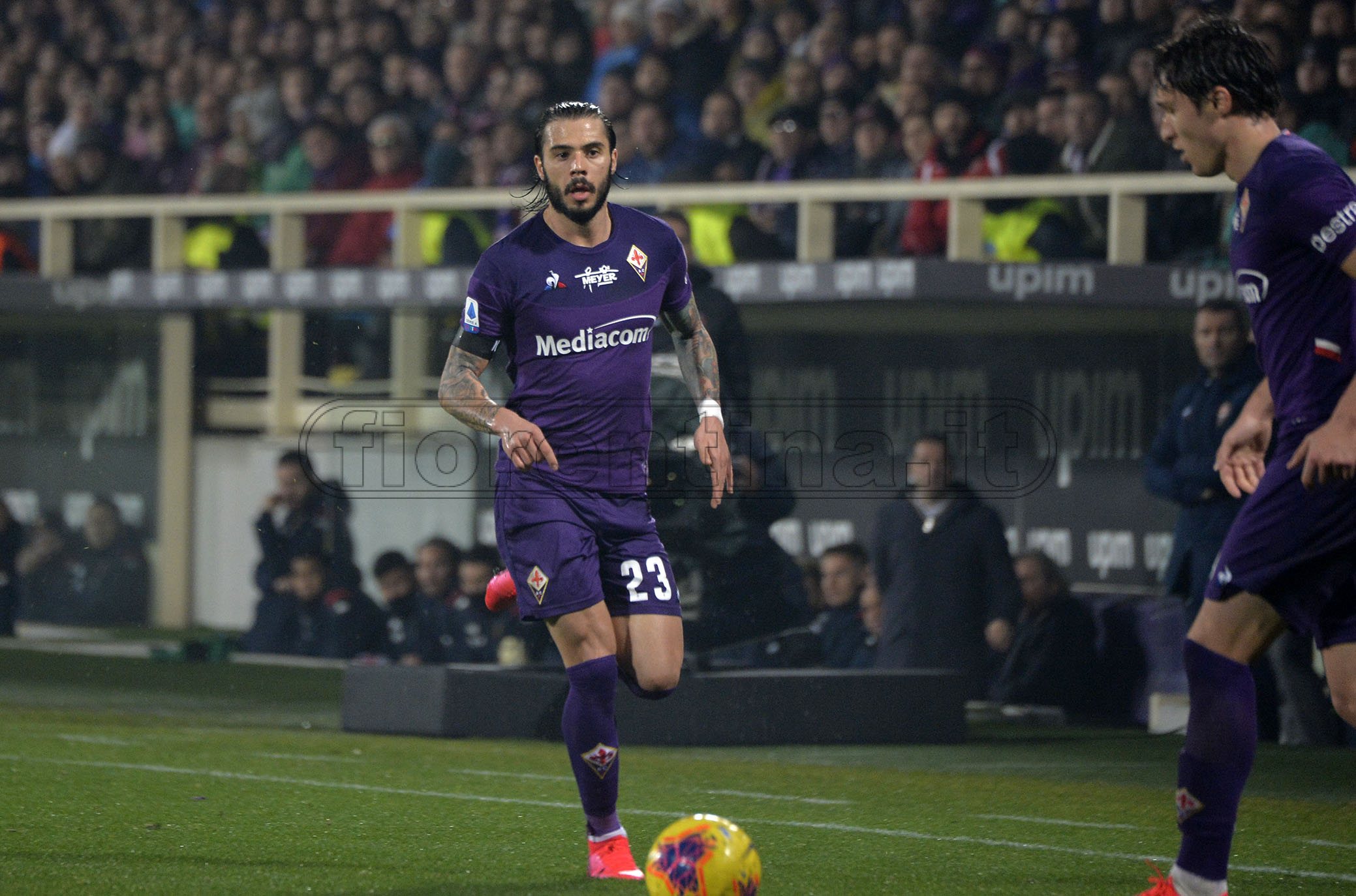 FIORENTINA - GENOA 25-01-2020 LORENZO VENUTI. GALASSI SILVANO/SLPRESS