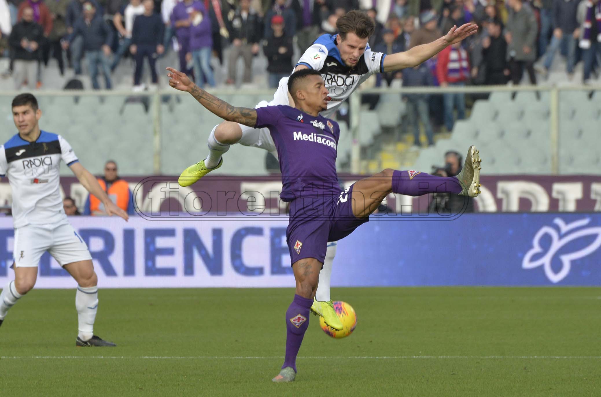FIORENTINA - ATALANTA COPPA ITALIA 15-01-2020. HENRIQUE DALBERT GALASSI SILVANO/SILPRESS