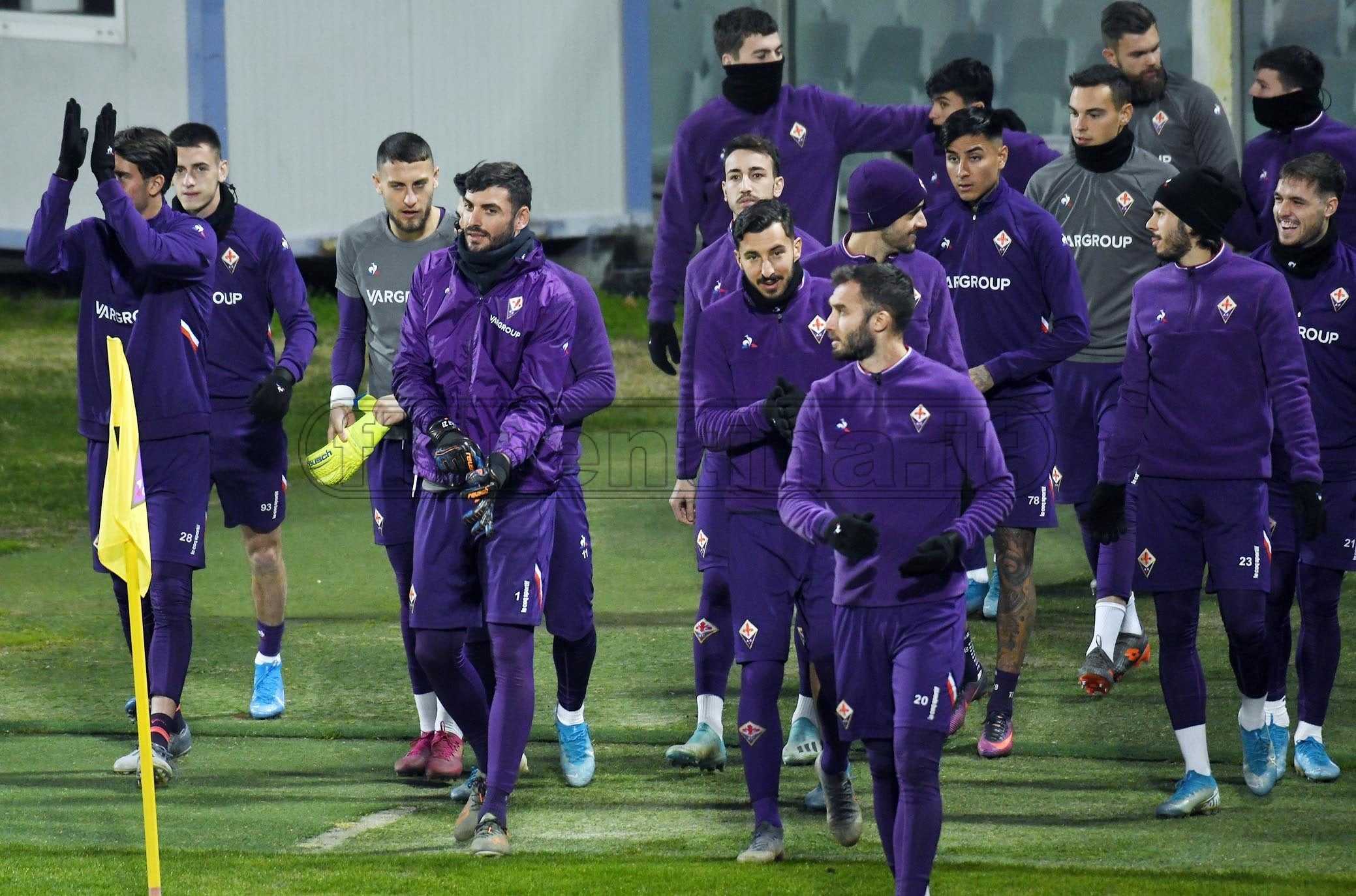 Dal centro sportivo: squadra stamani al Franchi. Ok Ribery e Caceres per tutta la seduta
