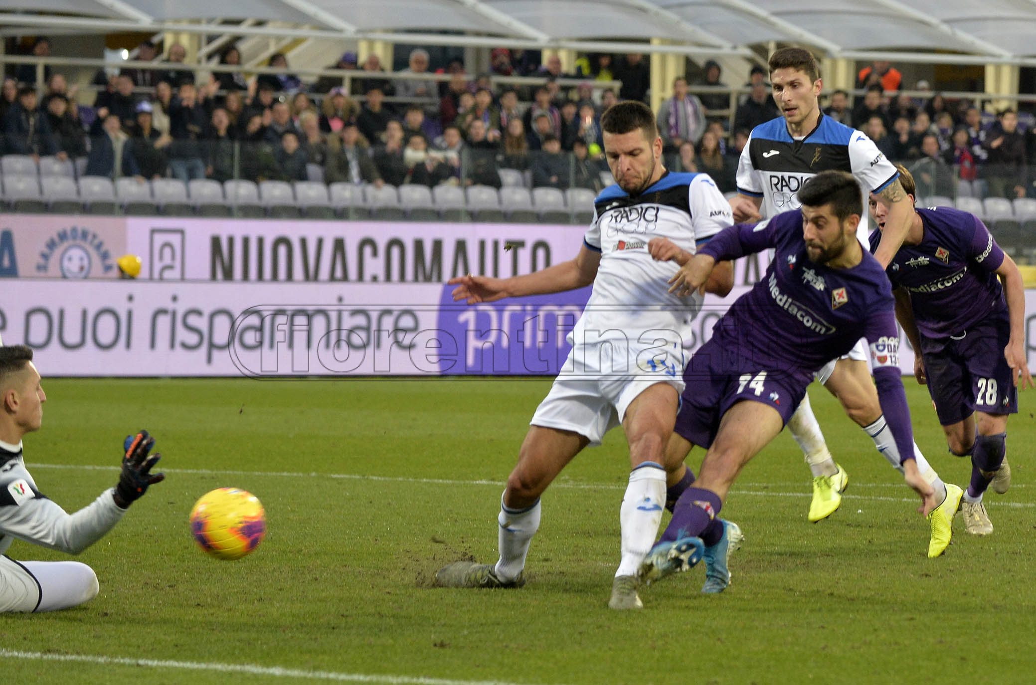 FIORENTINA - ATALANTA 15-01-2020 MARCO BENASSI E DJIMSITI . GALASSI SILVANO/SILPRESS