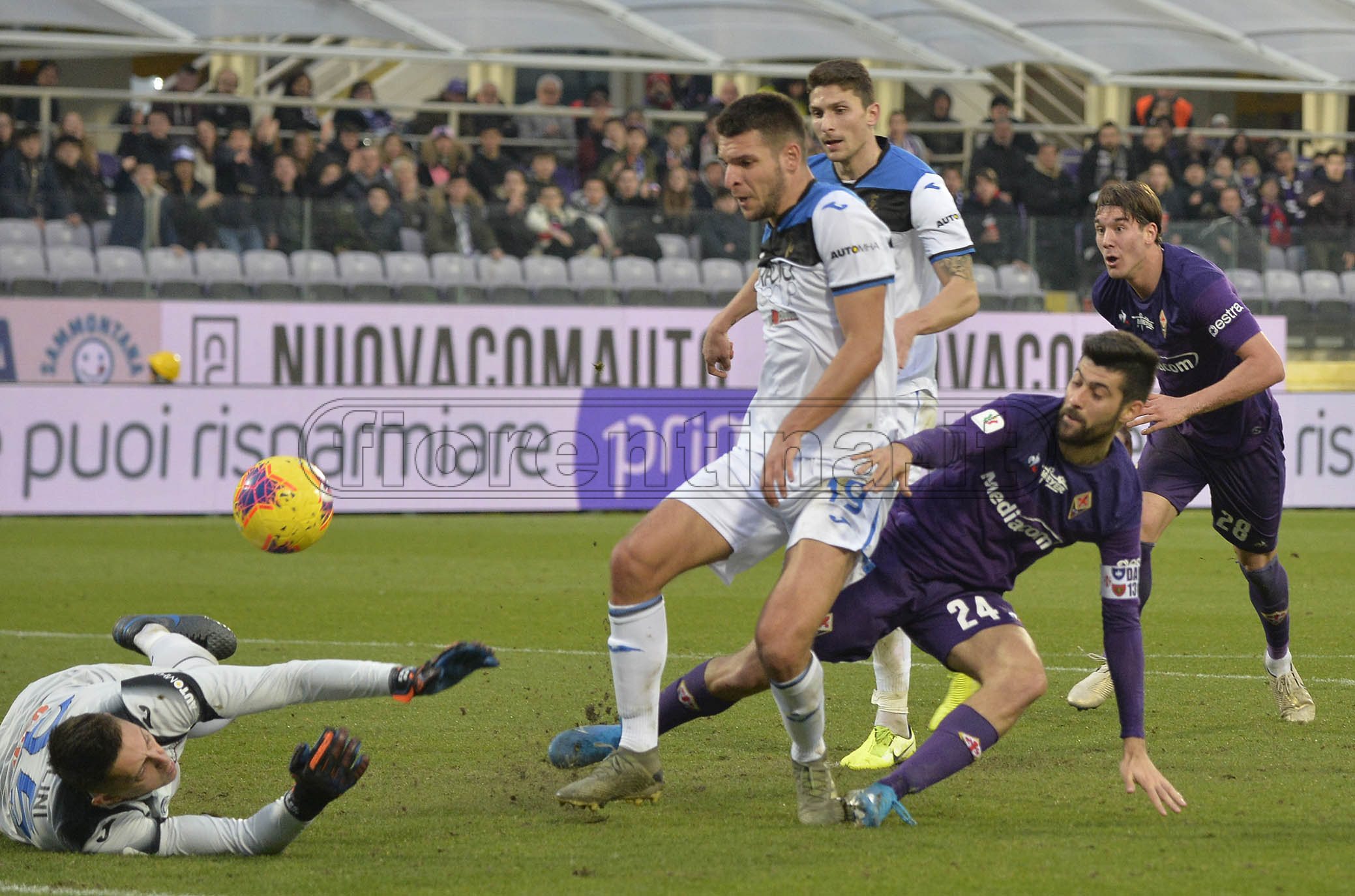 FIORENTINA - ATALANTA 15-01-2020 MARCO BENASSI E DJIMISITI . GALASSI SILVANO/SILPRESS