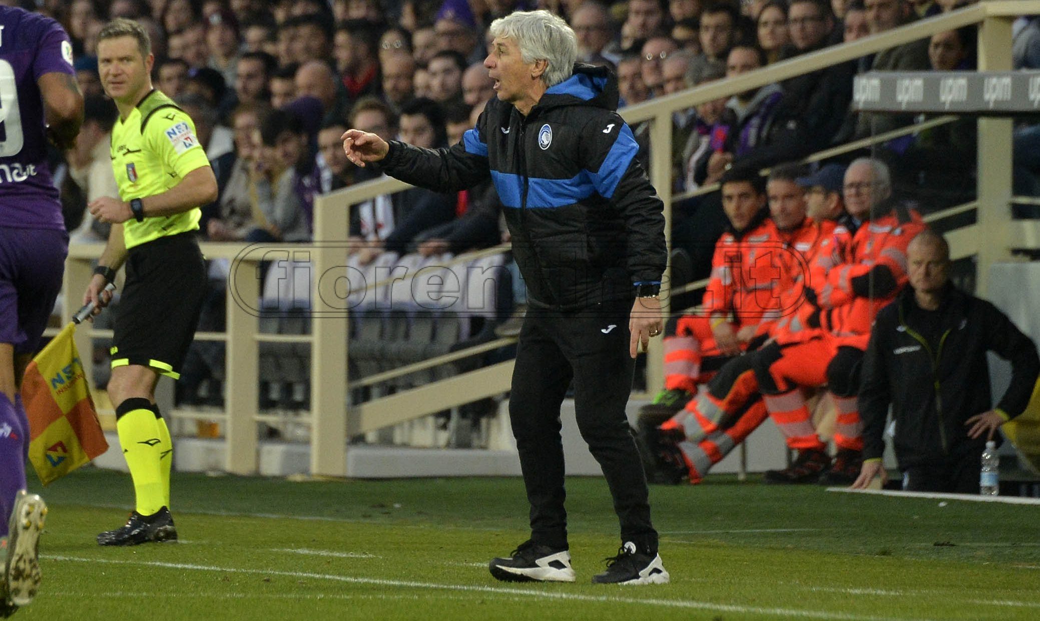 FIORENTINA - ATALANTA 15-01-2020 GIAN PIERO GASPERINI . GALASSI SILVANO/SILPRESS