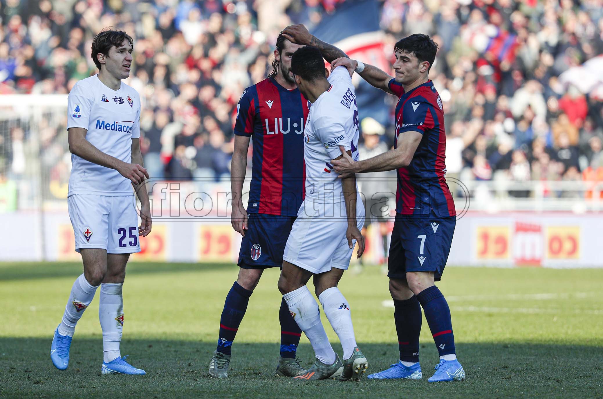 Fiorentina-Bologna a confronto: entrambe meglio fuori casa. Dietro rossoblu disastrosi
