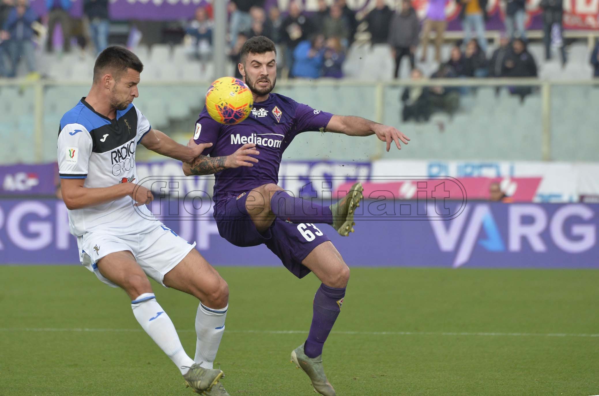FIORENTINA - ATALANTA COPPA ITALIA 15-01-2020. PATRICK CUTRONE. GALASSI SILVANO/SILPRESS