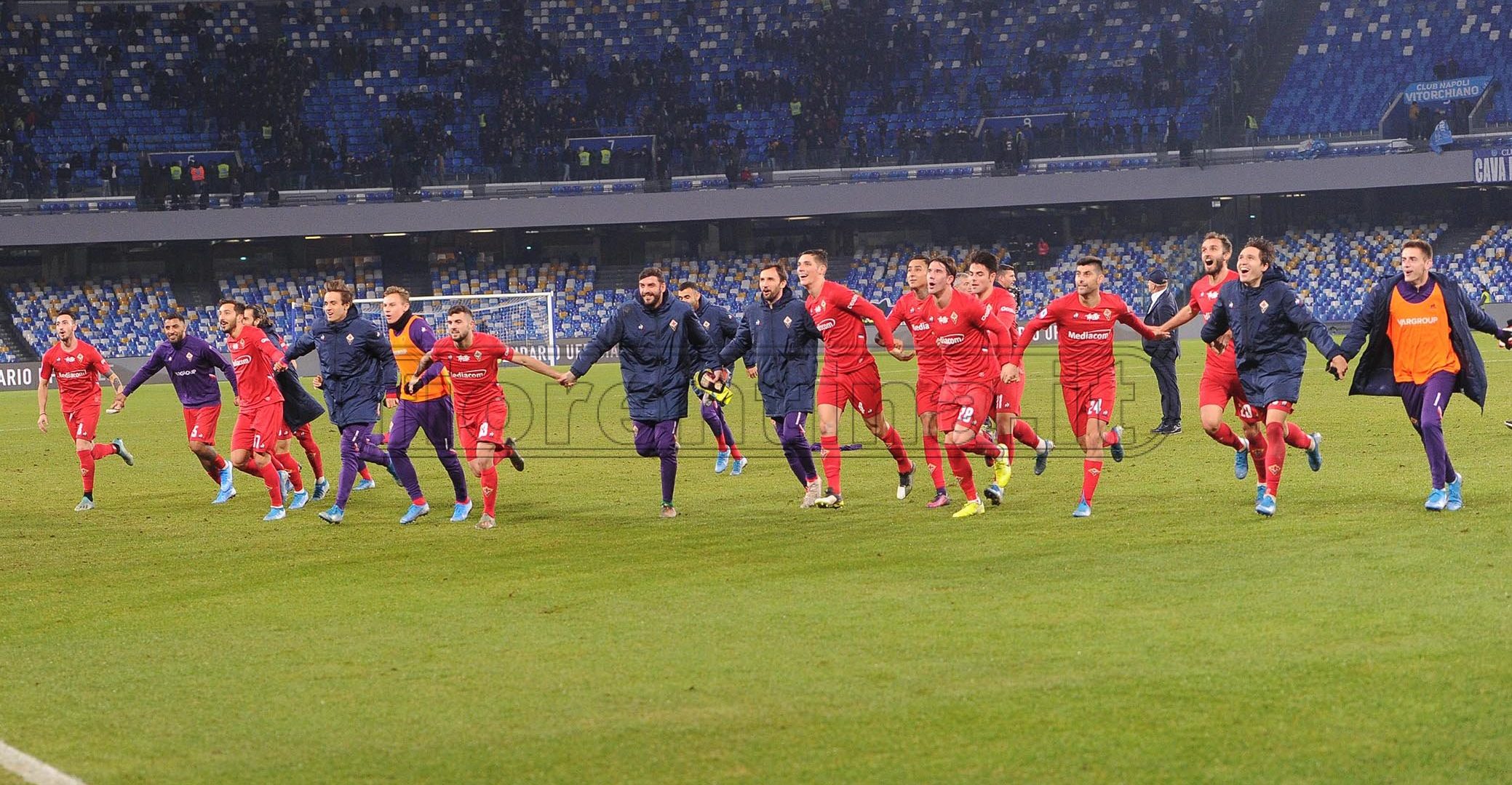 Le immagini di Napoli-Fiorentina nella fotogallery di VI.IT