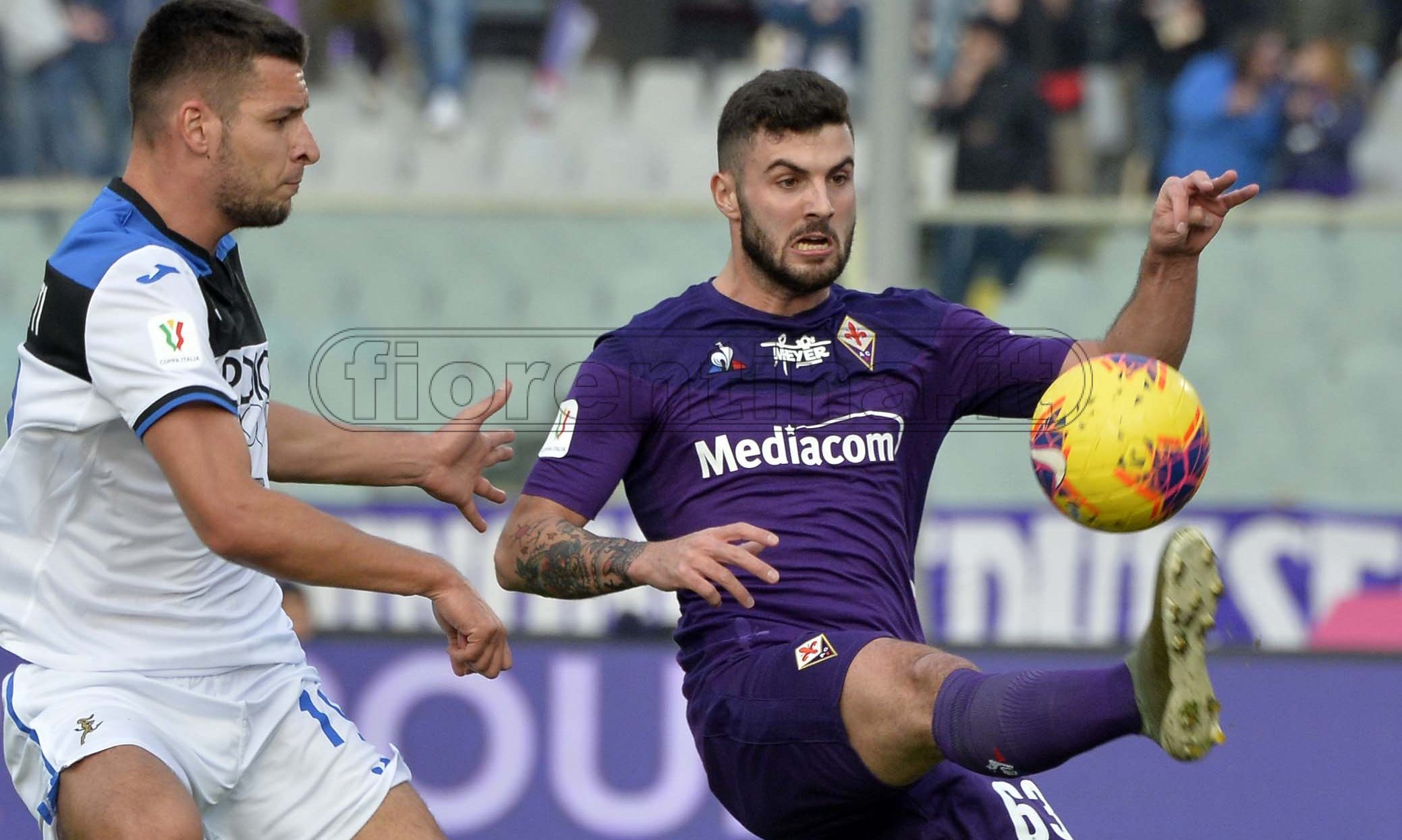 FIORENTINA - ATALANTA COPPA ITALIA 15-01-2020. PATRICK CUTRONE. GALASSI SILVANO/SILPRESS