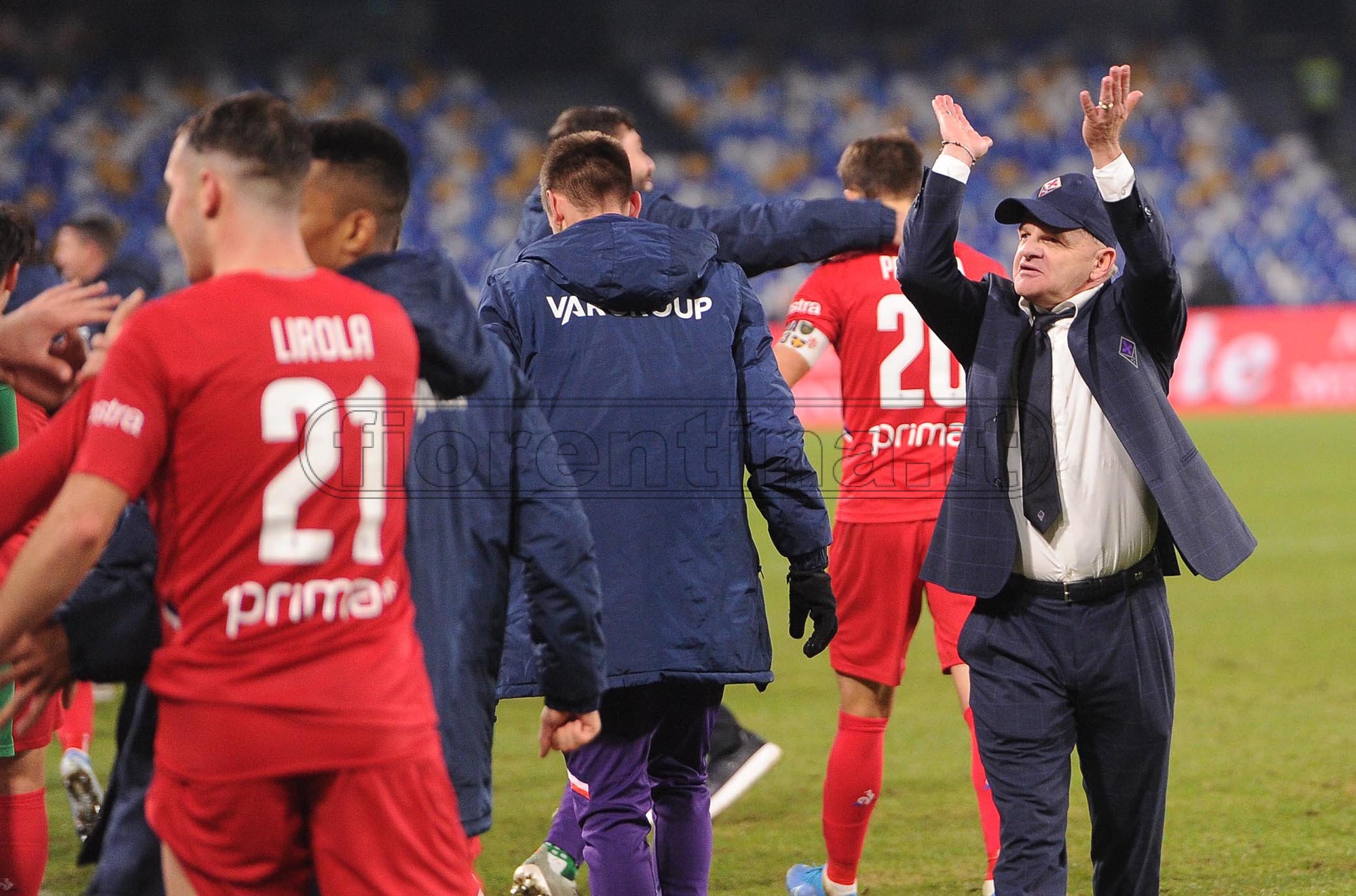 Festa viola al San Paolo, fallimento Napoli. Iachini si gode la 3° vittoria in 7 giorni