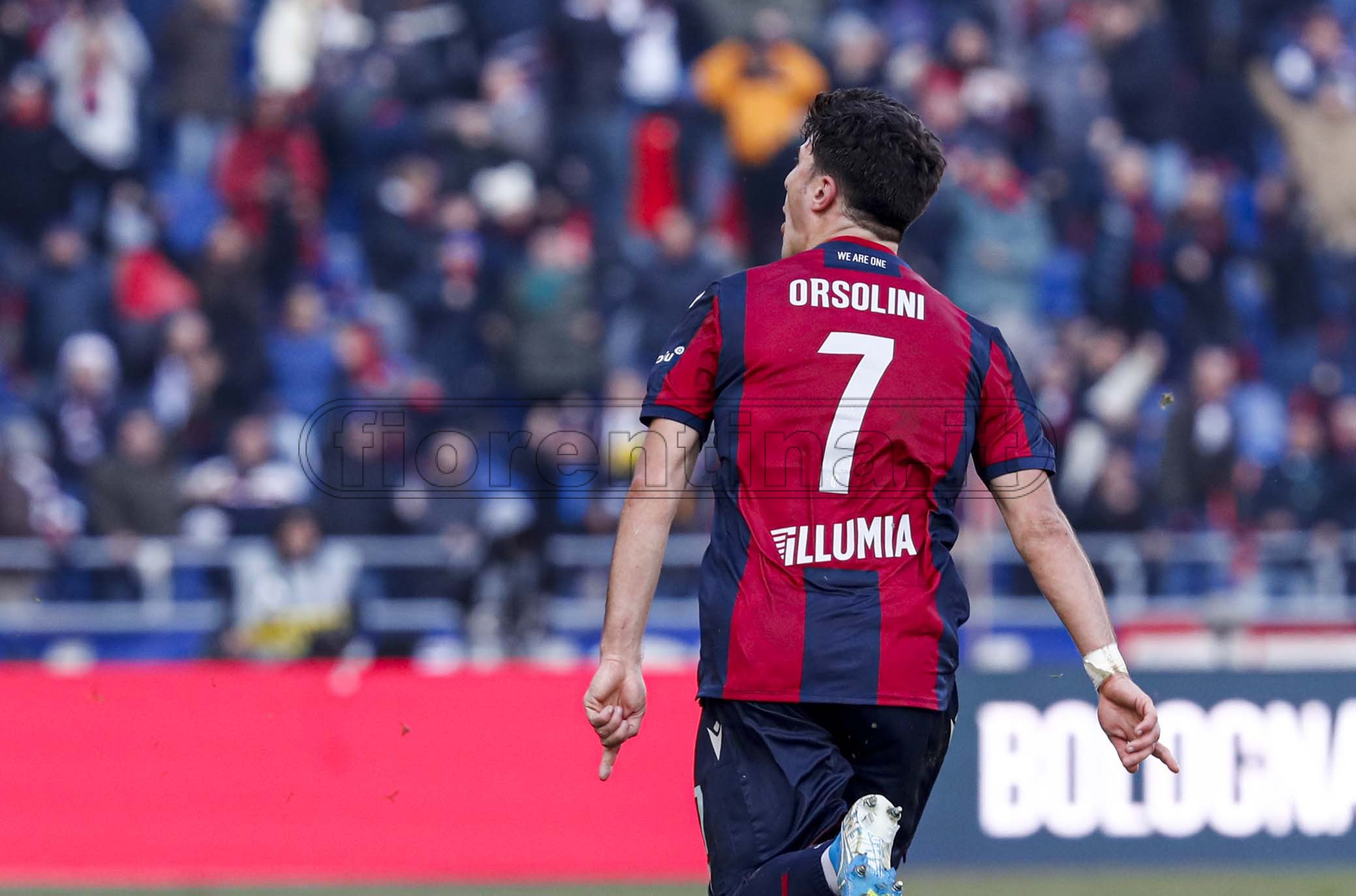 Orsolini, problema muscolare alla coscia destra: in bilico per la sfida alla Fiorentina