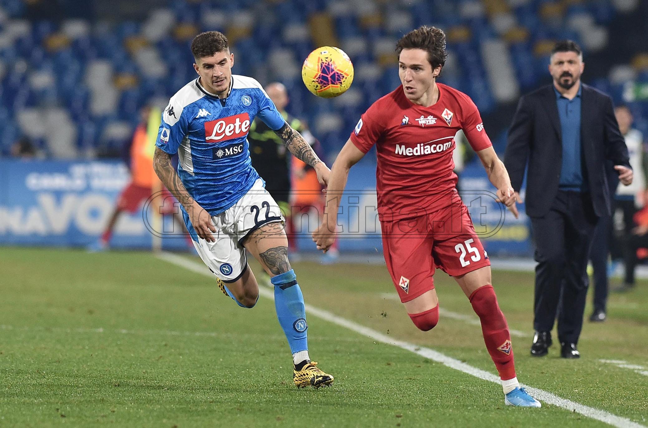 Sportitalia: no di Chiesa alla corte del Napoli. Se parte, in pole Inter e Juve