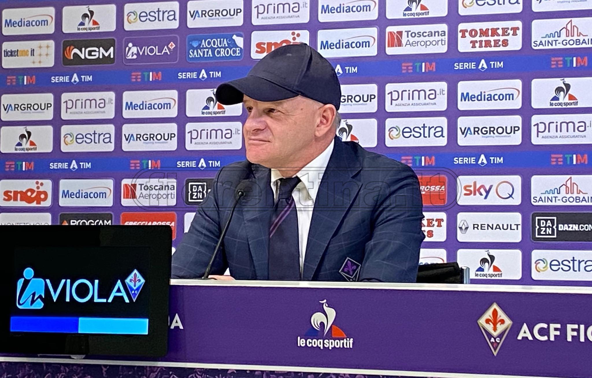 Iachini: "Attacco Callejon-Ribery è un'idea. Roma forte, ma andiamo a fare la nostra partita"
