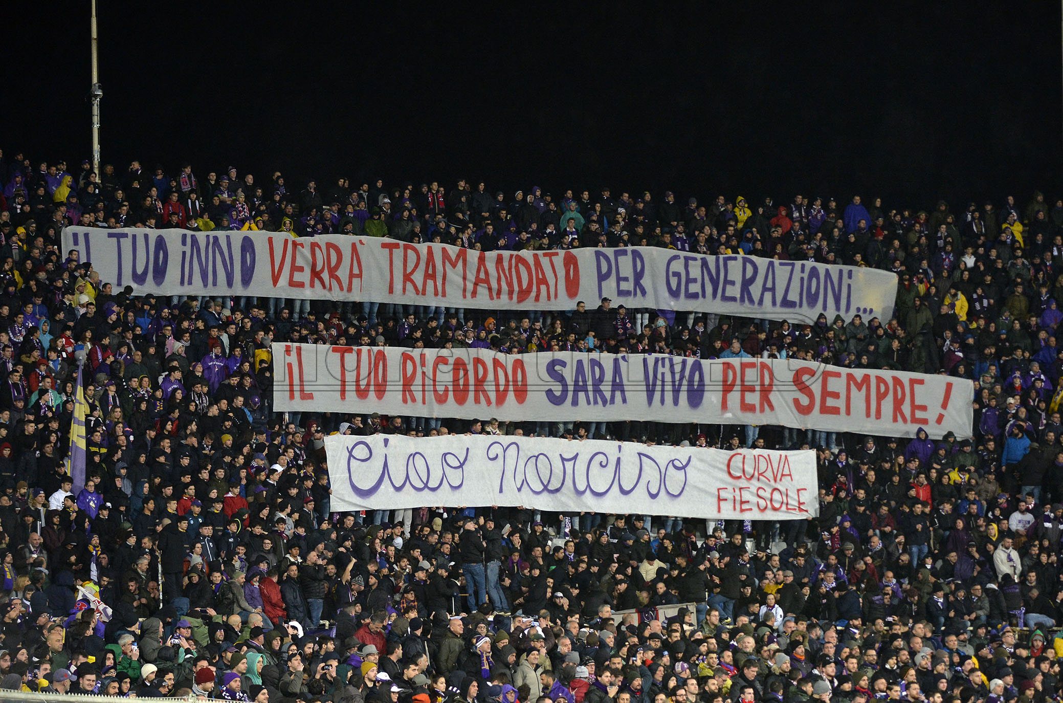 FIORENTINA - GENOA 25-01-2020 IN RICORDO DI NARCISO. GALASSI SILVANO/SLPRESS