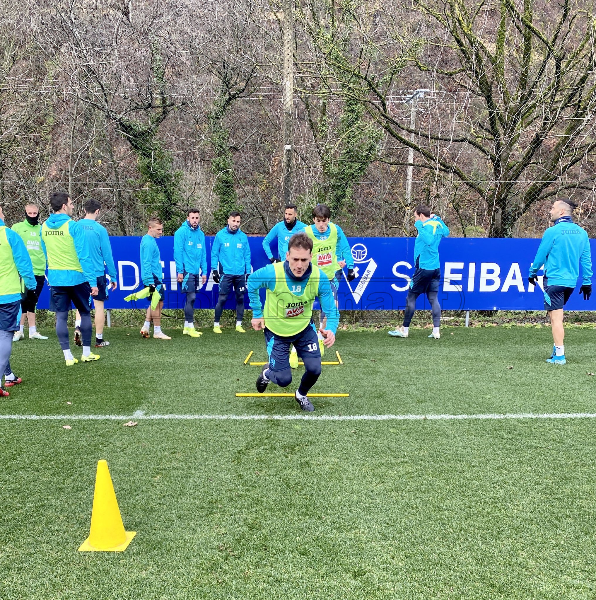 Cristoforo in Spagna da ieri, oggi primo allenamento con l'Eibar (FOTO)