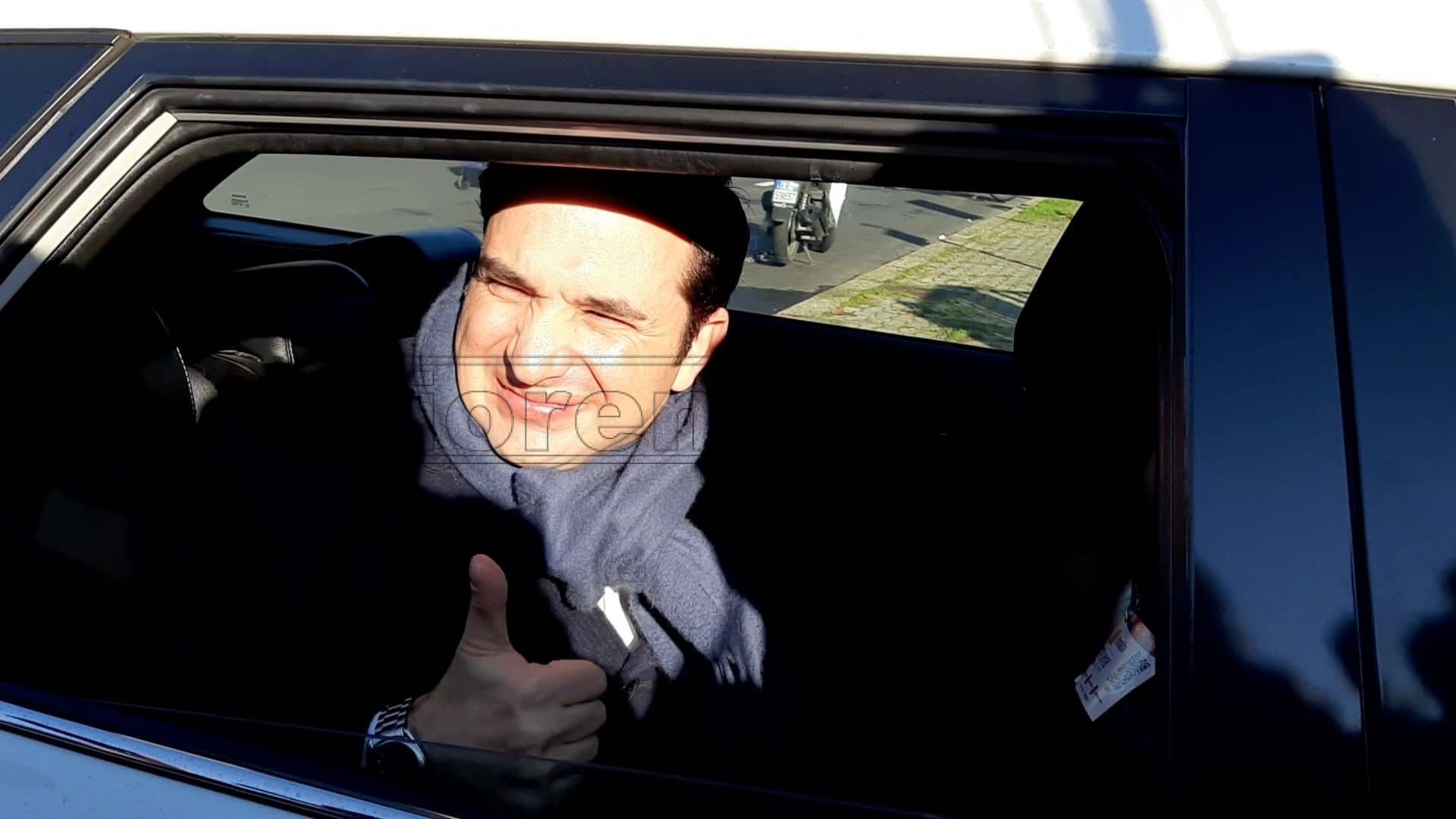 Commisso Jr arrivato al centro sportivo. A breve ci sarà anche Rocco (FOTO VI.IT)