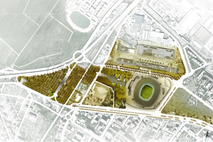 La pista aeroportuale limita gli spazi per la Mercafir. Ma solo per l'area commerciale