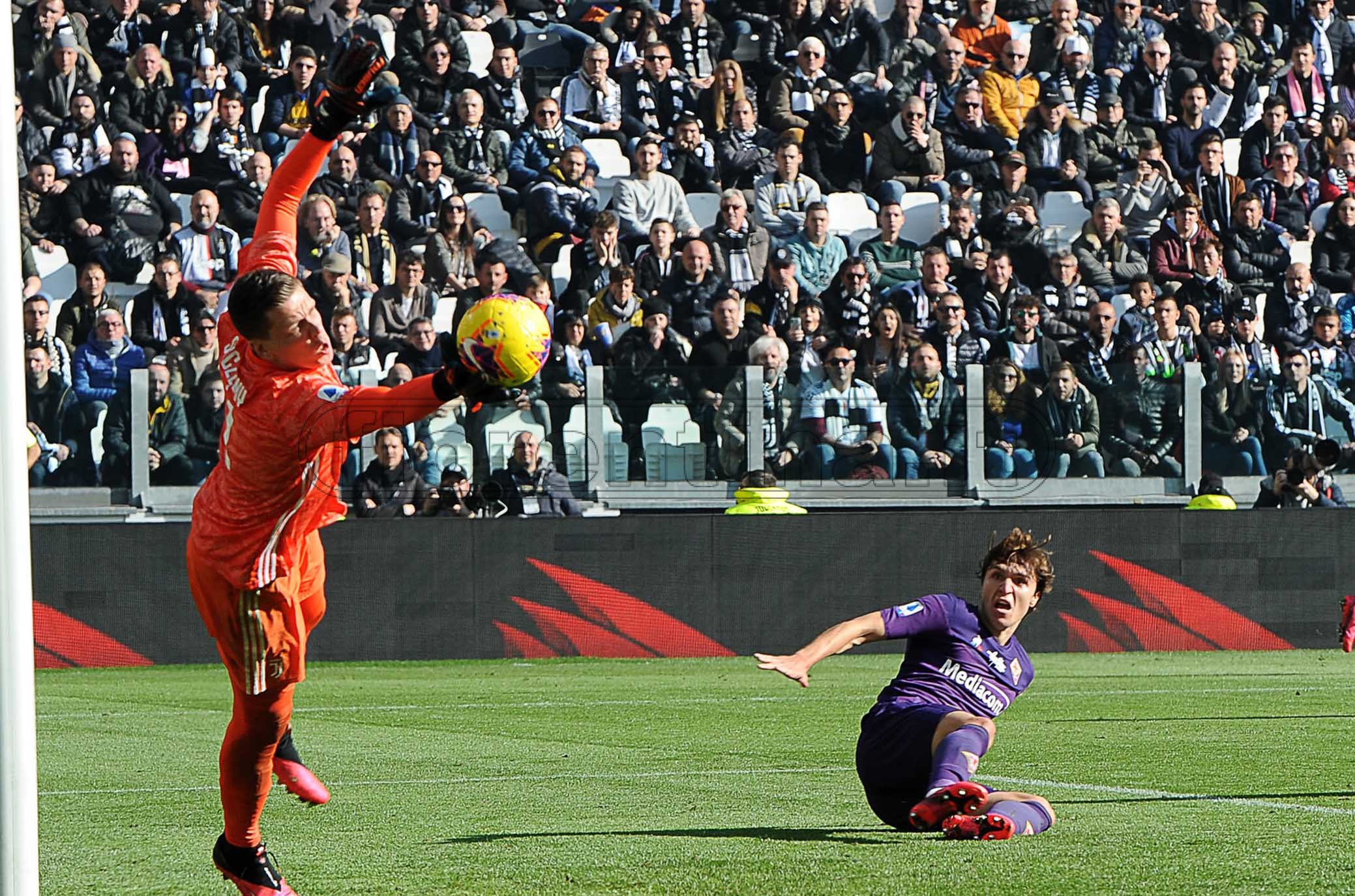 02-02-2020 Juventus vs Fiorentina Campionato Serie A 2019/2020 ©Manuela Viganti/Silpress Nella foto: occasione federico chiesa