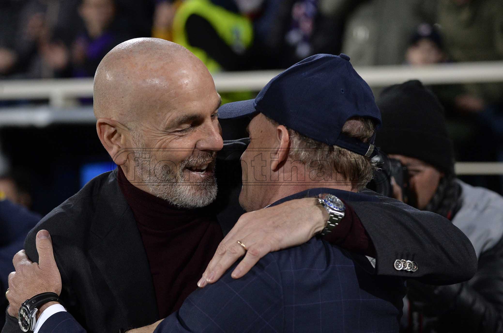 Pioli: "Che rabbia per i nostri ultimi 20'. È stata una serata emozionante per me"