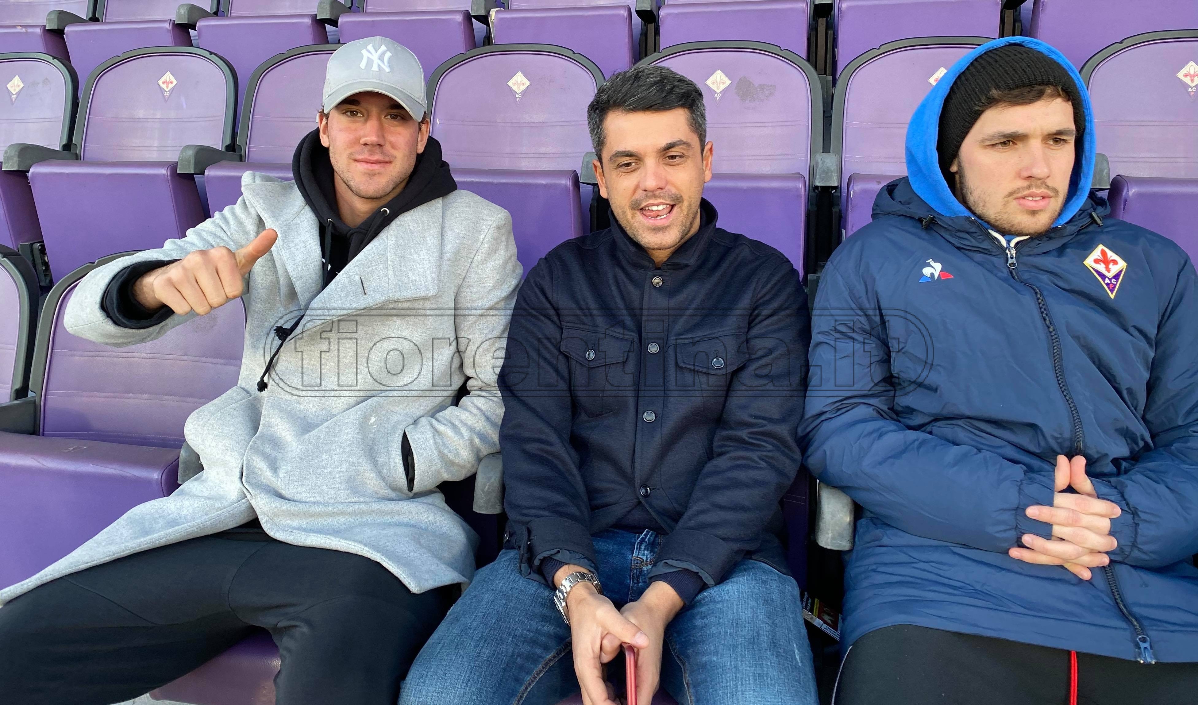 Da Iachini a Vlahovic e Lirola, in tanti al Franchi per sostenere la Primavera (FOTO VI.IT)