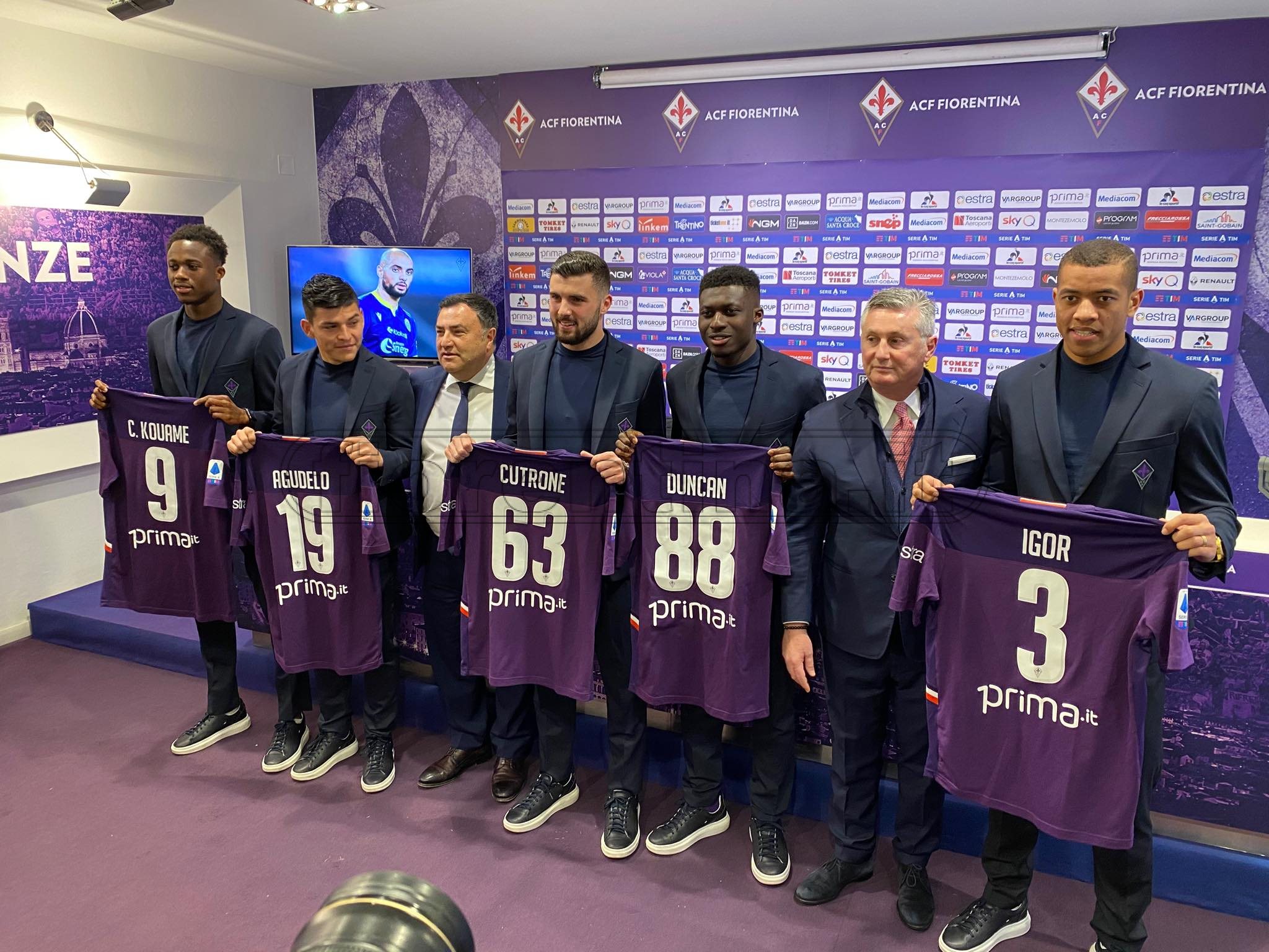 Nuovi acquisti, ecco tutti i numeri di maglia: Duncan prende la 88. Kouamé la 9
