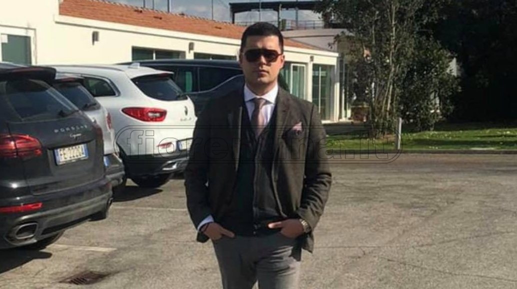 L'agente di Dusan Vlahovic presente oggi al centro sportivo viola (FOTO)