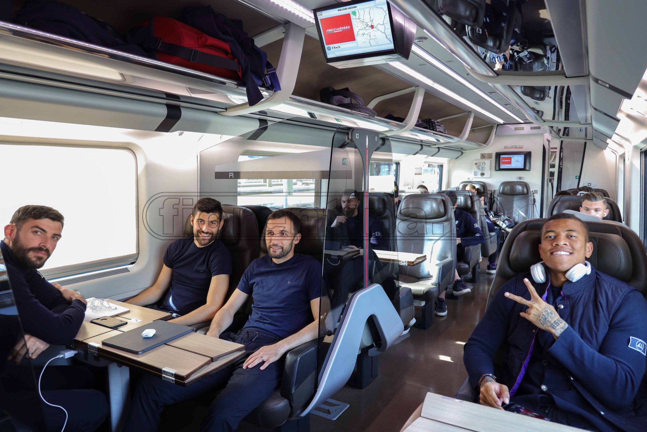 Fiorentina arrivata a Udine. Stavolta viaggio in treno (VIDEO)