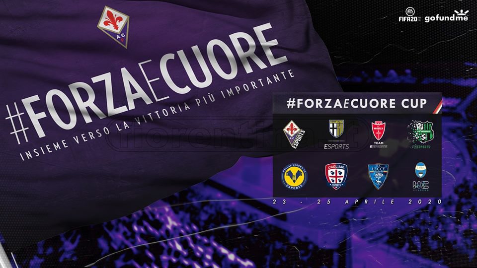 'Forza e Cuore Cup', via al torneo di Fifa20. Barone: "Intratteniamo i tifosi e doniamo"