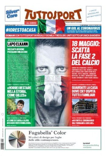 Quotidiani: le prime pagine di Gazzetta, Corriere dello Sport, Stadio e Tuttosport